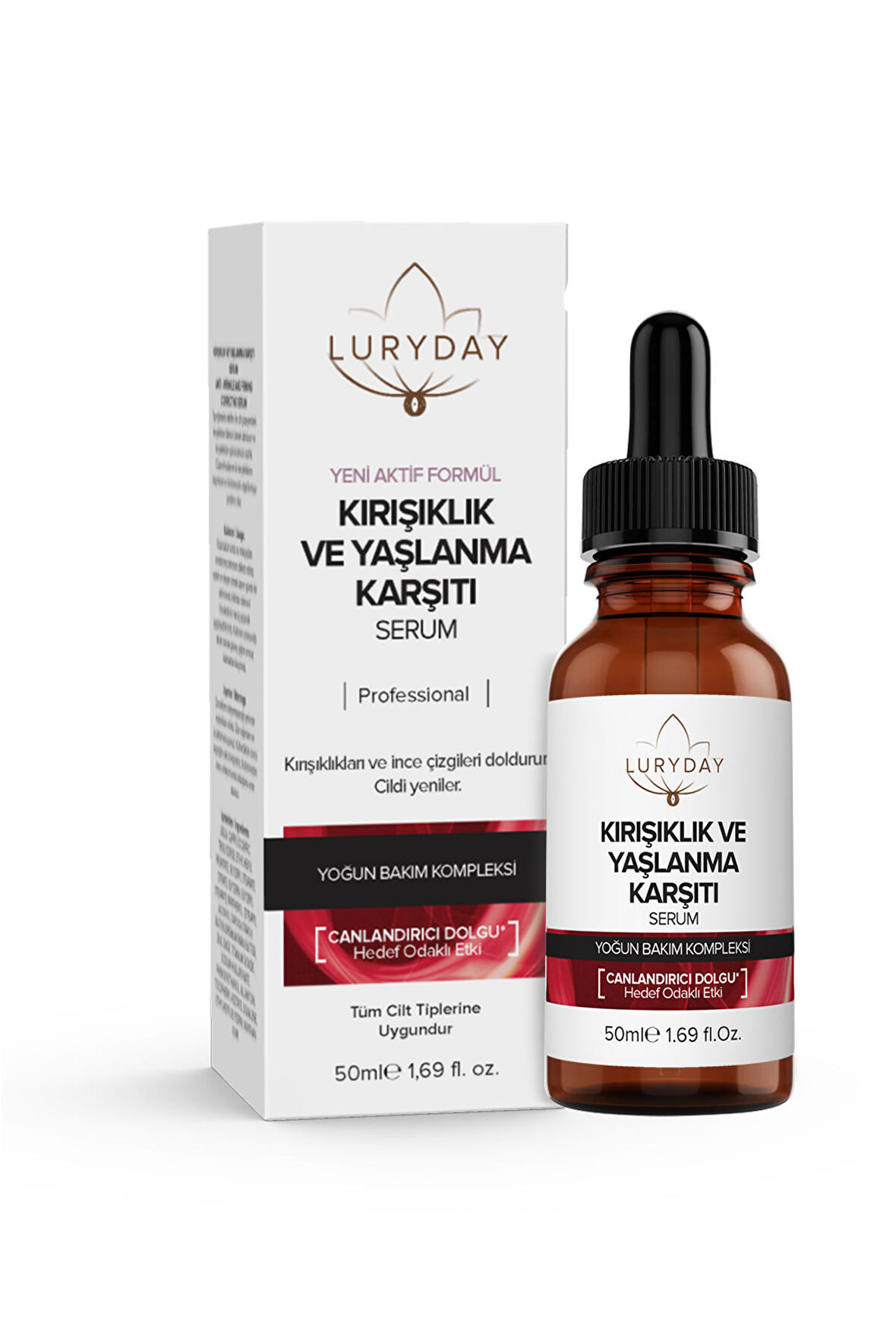 Kırışıklık Ve Yaşlanma  Karşıtı Serum 50 Ml