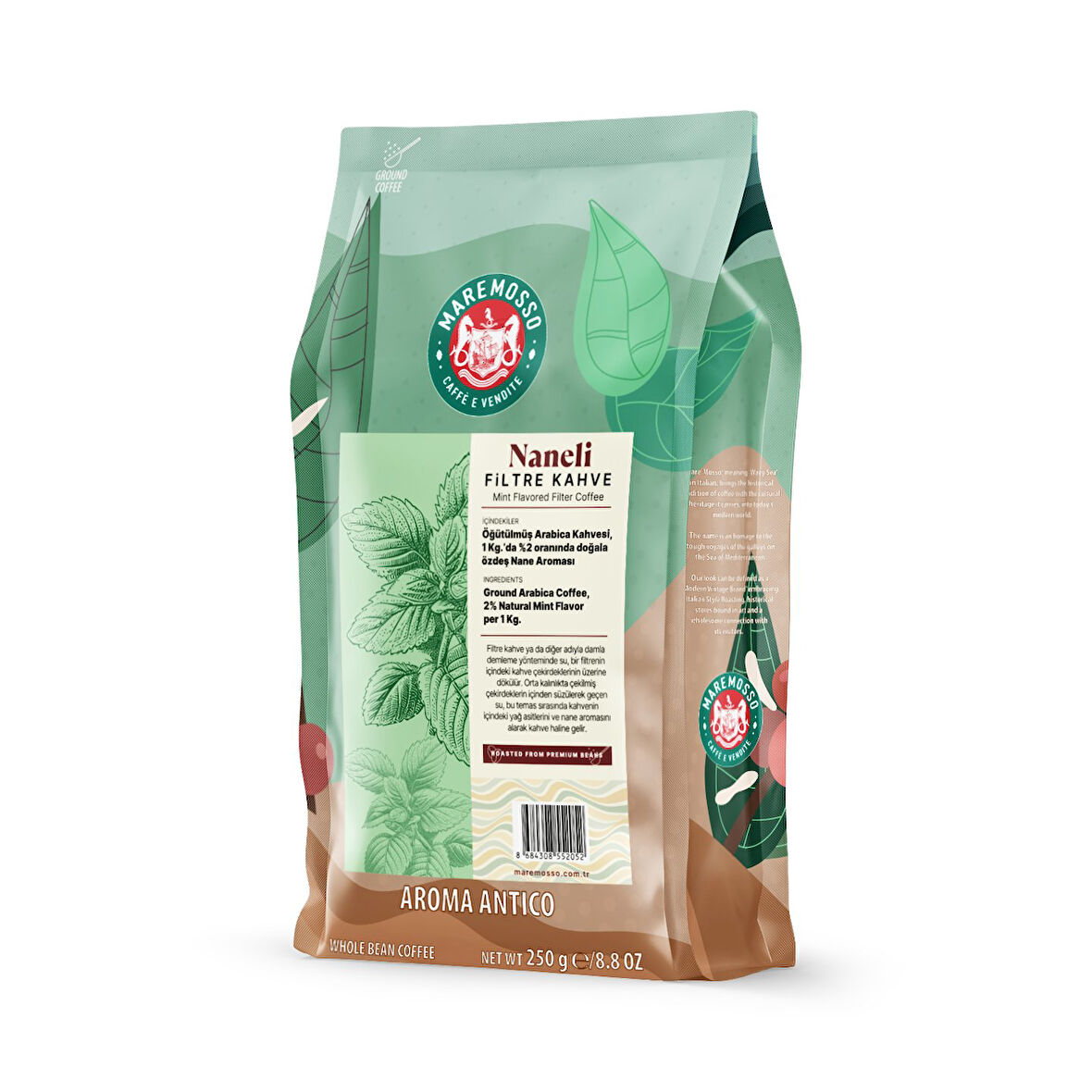 Nane Aromalı Filtre Kahve 250 Gr.