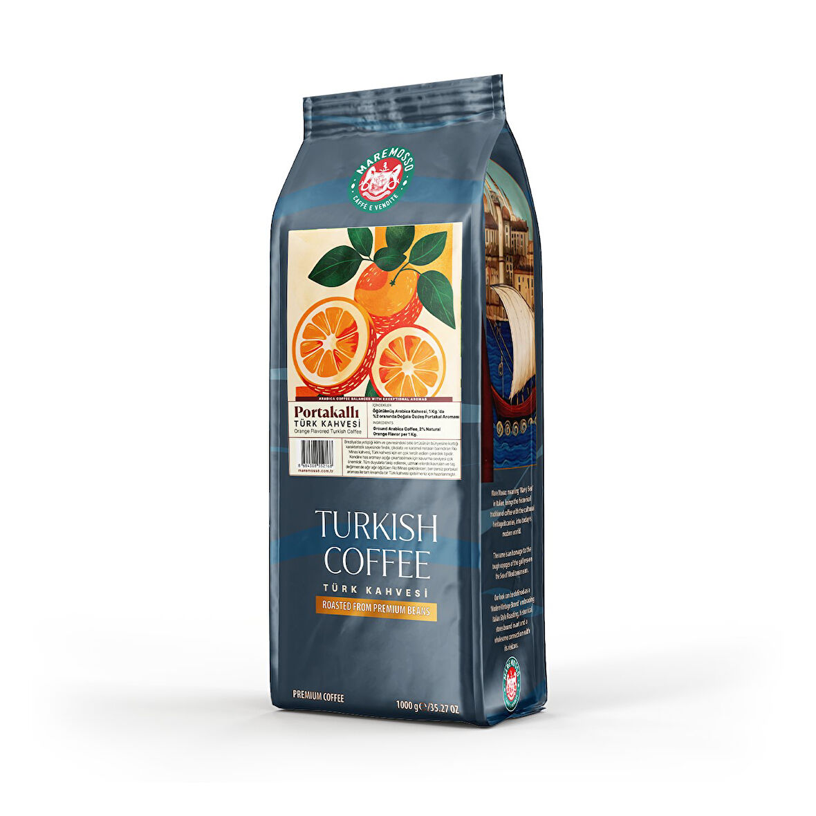 Portakal Aromalı Türk Kahvesi 1 KG.