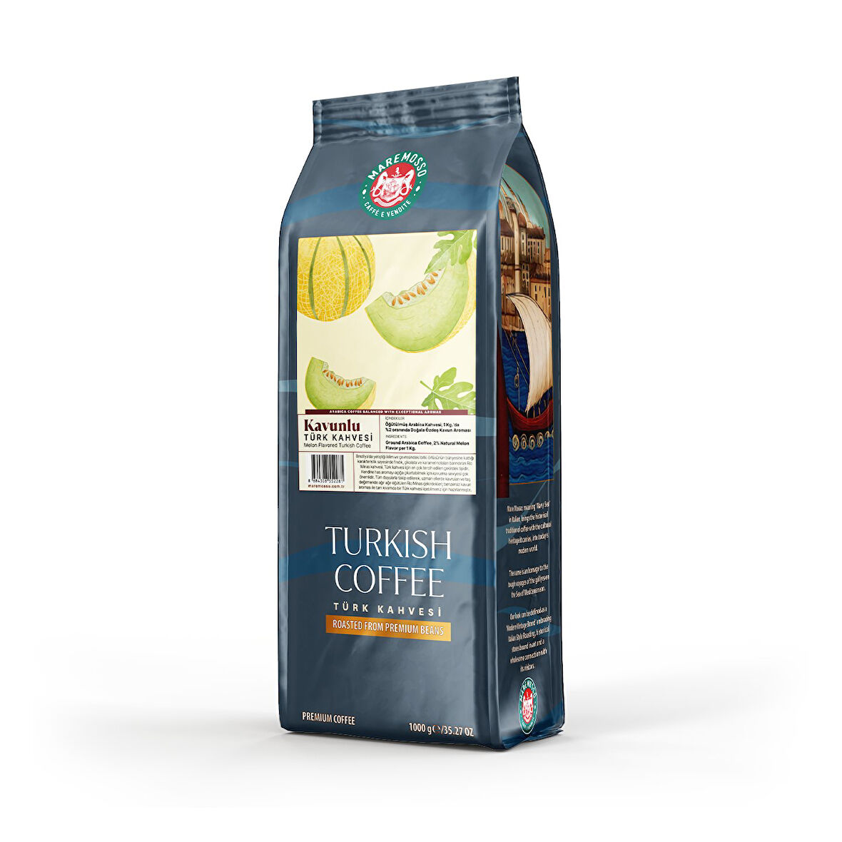 Kavun Aromalı Türk Kahvesi 1 KG.