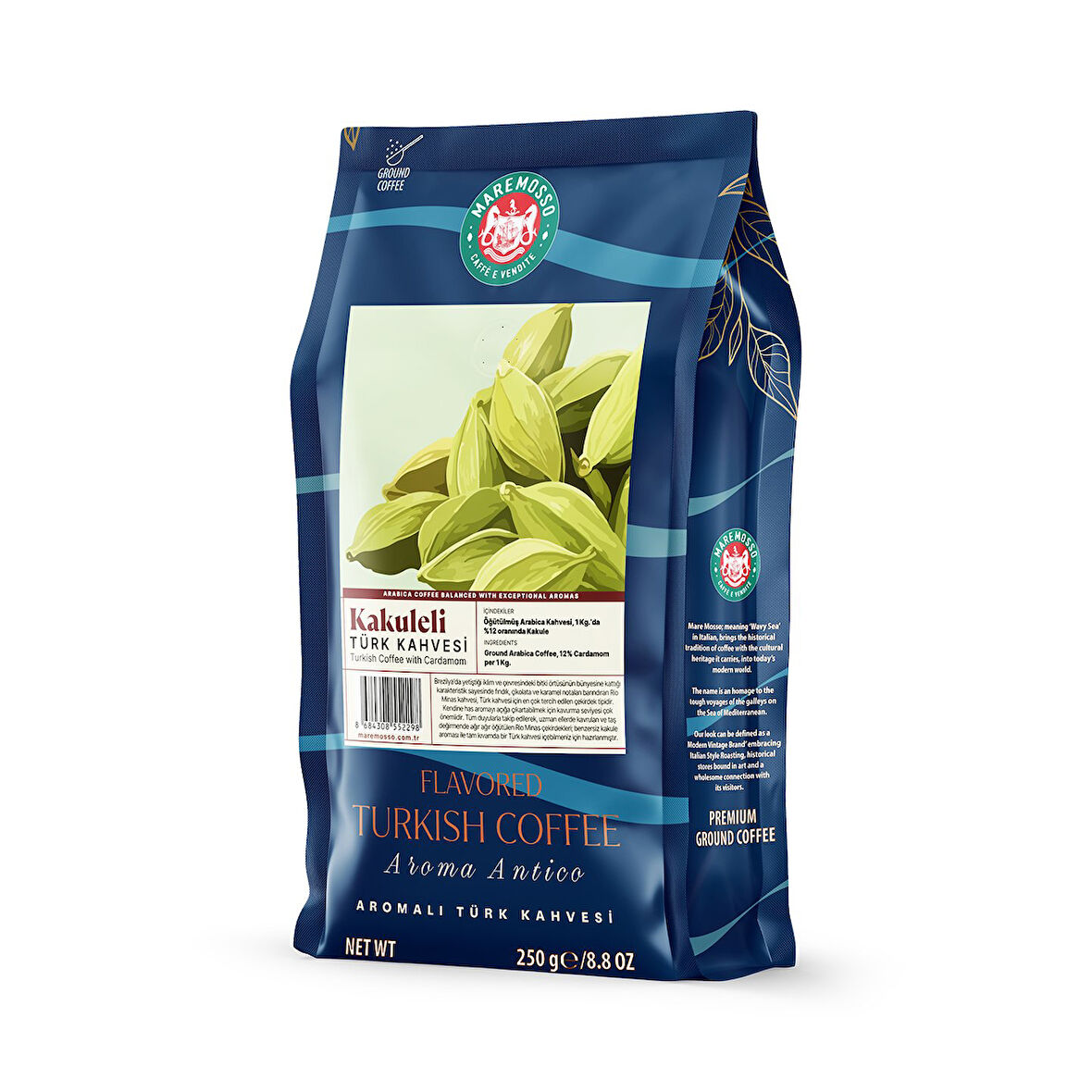 Kakule Aromalı Türk Kahvesi 250 Gr.