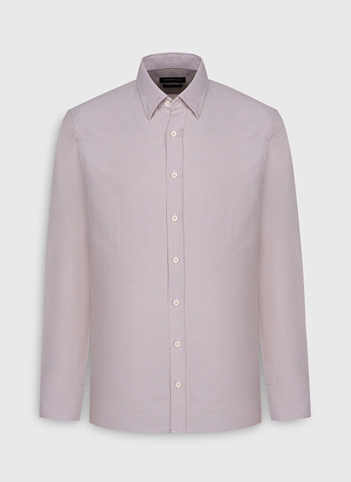 Altınyıldız Classics Slim Fit Düğmeli Yaka Bej Erkek Gömlek ACE202510036_GÖMLEK PAR DY