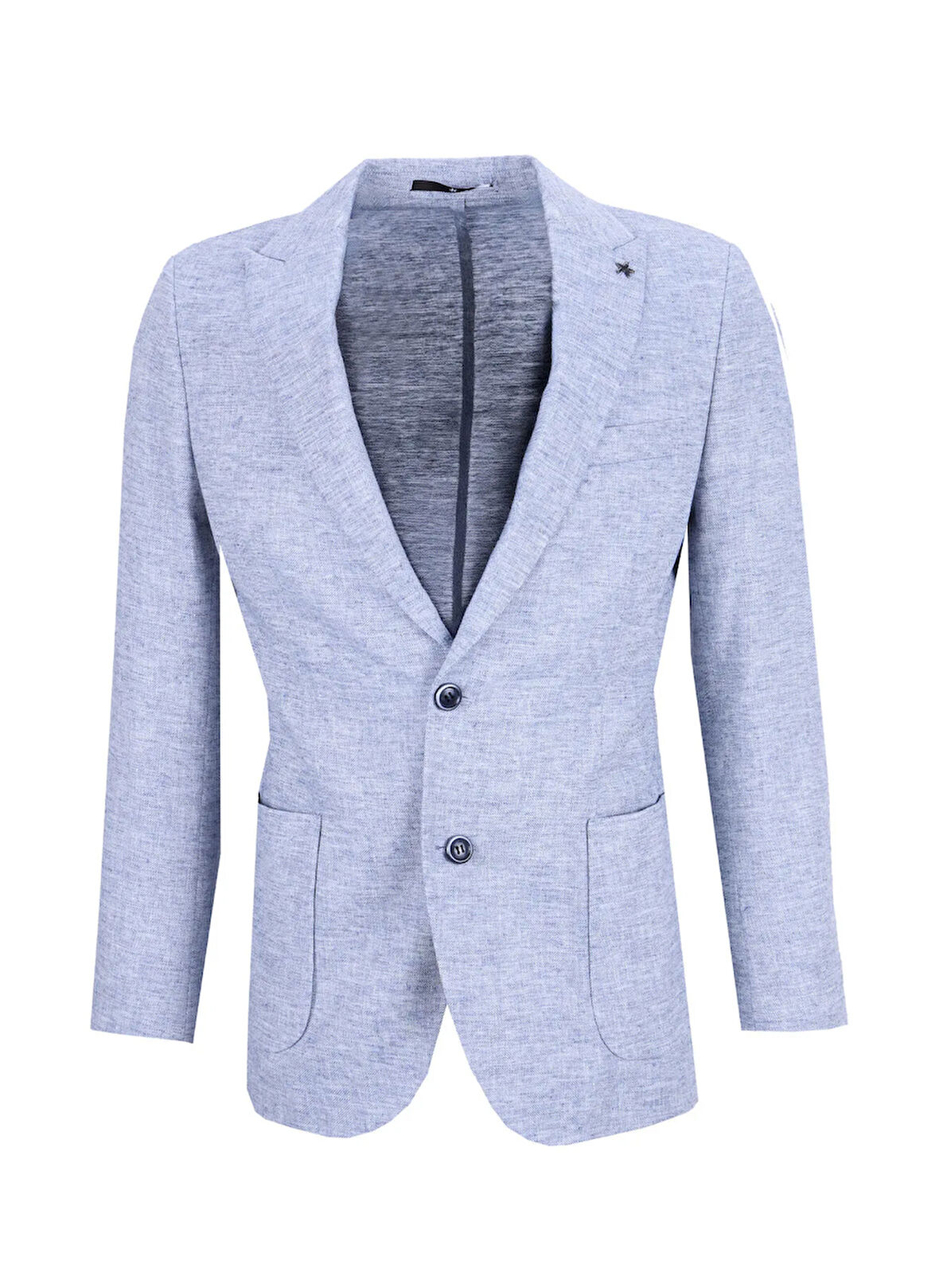 Altınyıldız Classics Slim Fit Mavi Erkek Ceket ACE004252227_MAV