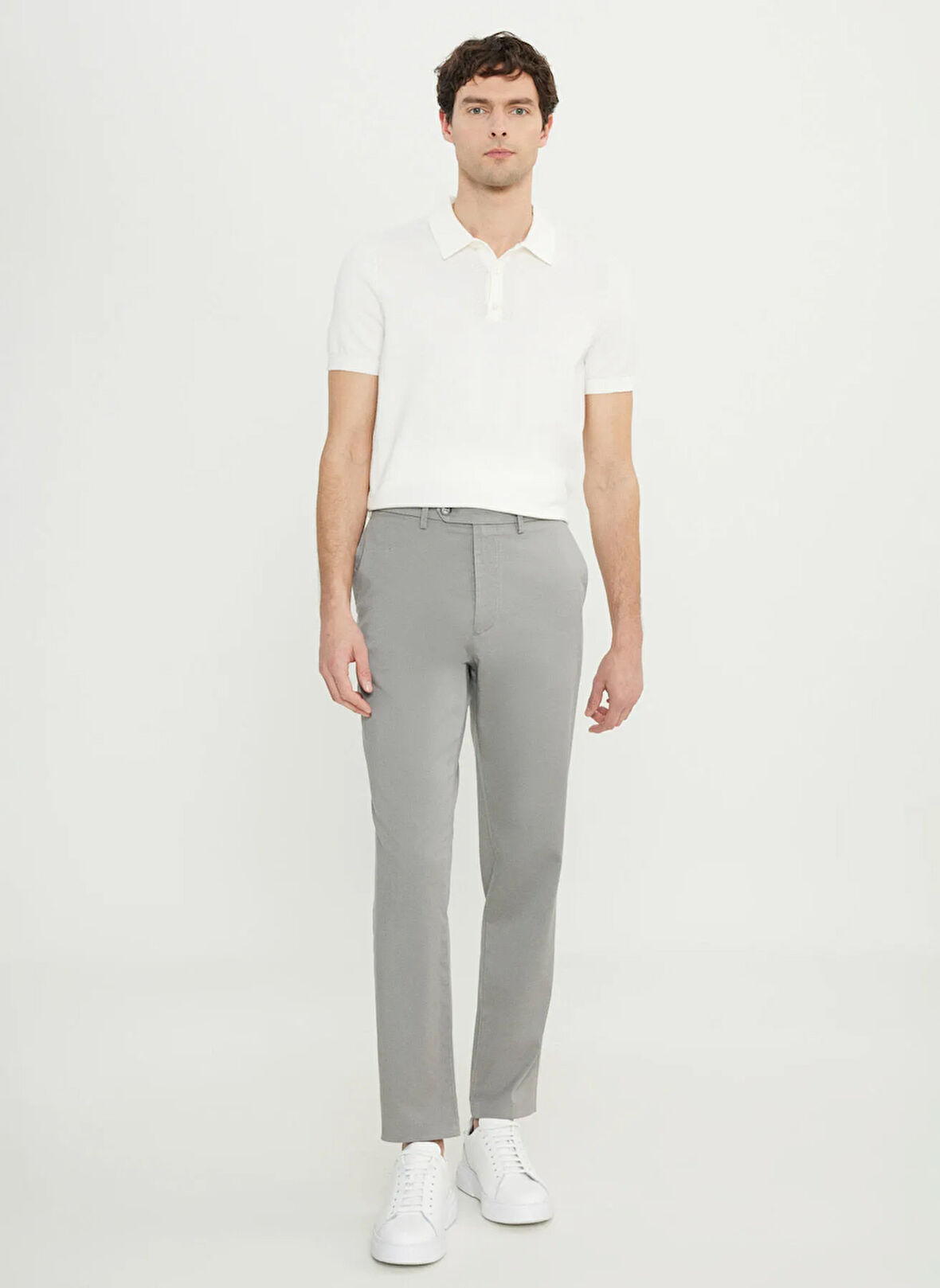 Altınyıldız Classics Normal Bel Normal Paça Slim Fit Açık Bej Erkek Pantolon ACE001252091_ABJ