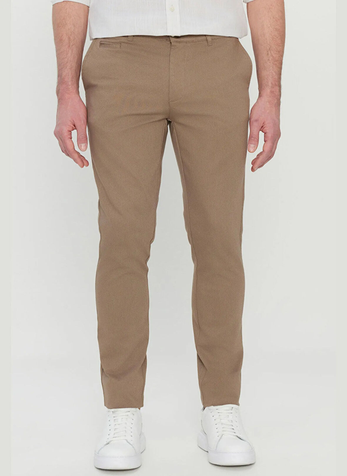 Altınyıldız Classics Normal Bel Normal Paça Slim Fit Bej Erkek Pantolon ACE001252192_BEJ
