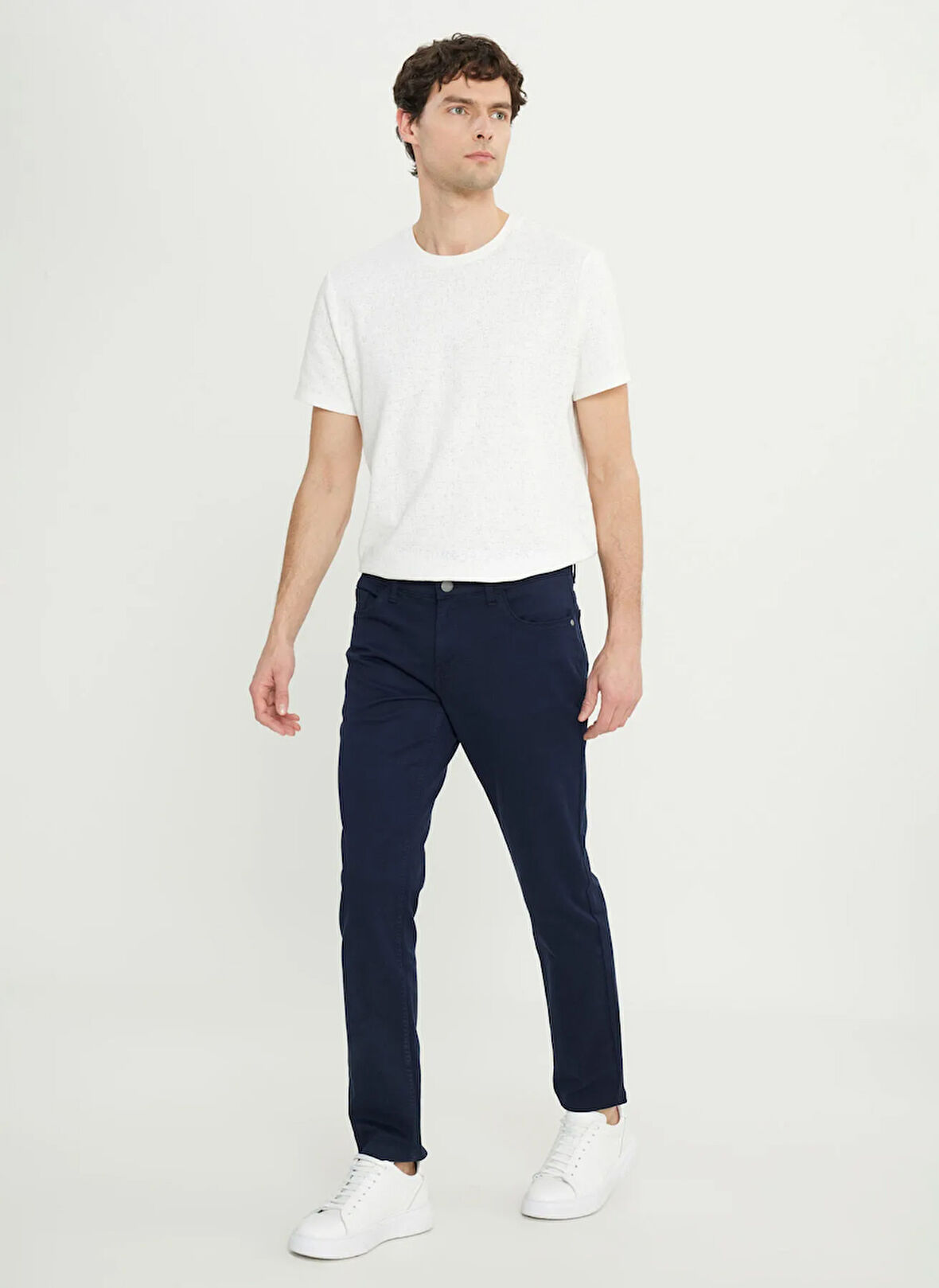 Altınyıldız Classics Normal Bel Normal Paça Slim Fit Lacivert Erkek Pantolon ACE001252246_LAC