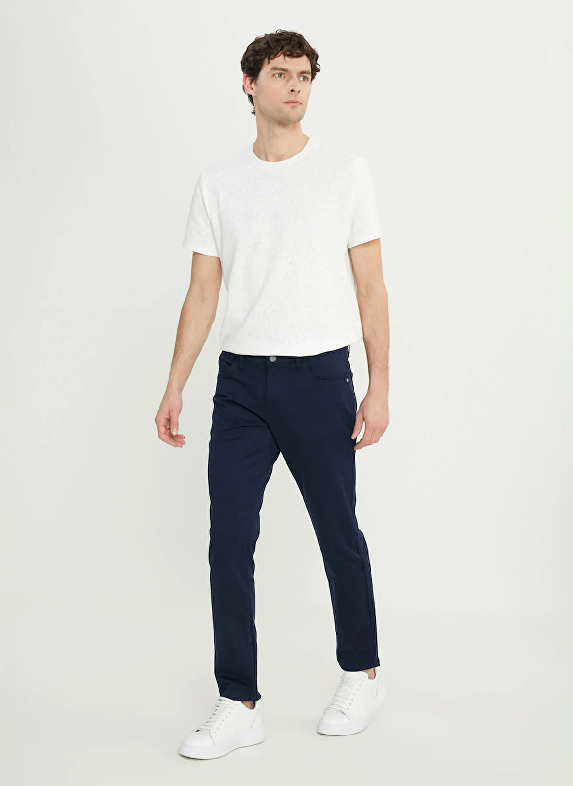 Altınyıldız Classics Normal Bel Normal Paça Slim Fit Lacivert Erkek Pantolon ACE001252246_LAC