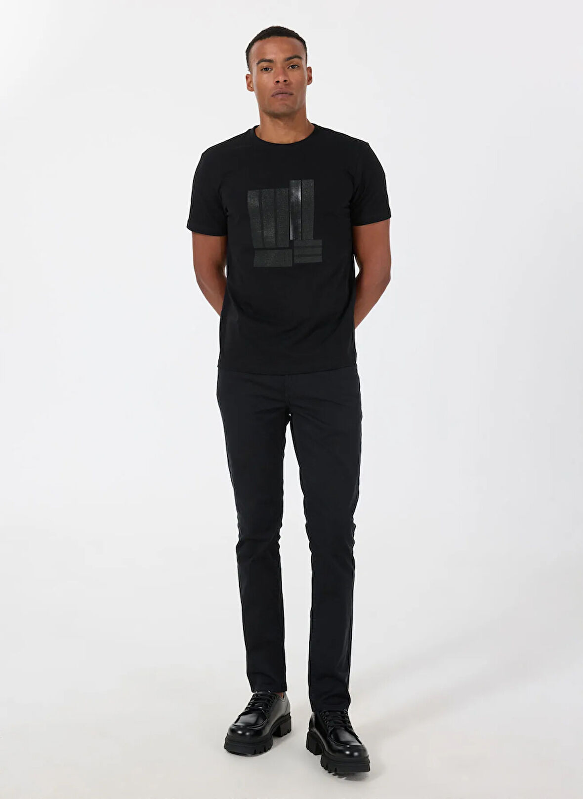 Altınyıldız Classics Normal Bel Normal Paça Slim Fit Siyah Erkek Pantolon ACE001252246_SYH