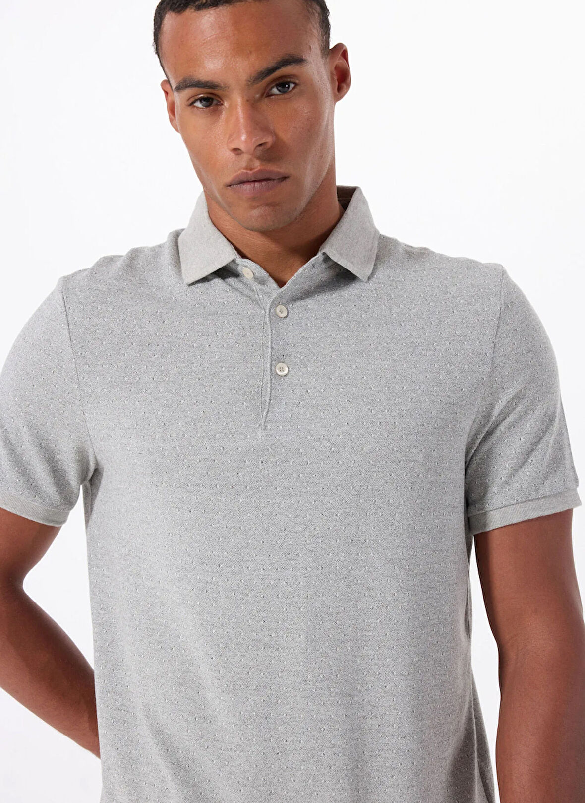 Altınyıldız Classics Polo Yaka Beyaz Erkek T-Shirt ACE091252024_BYZ