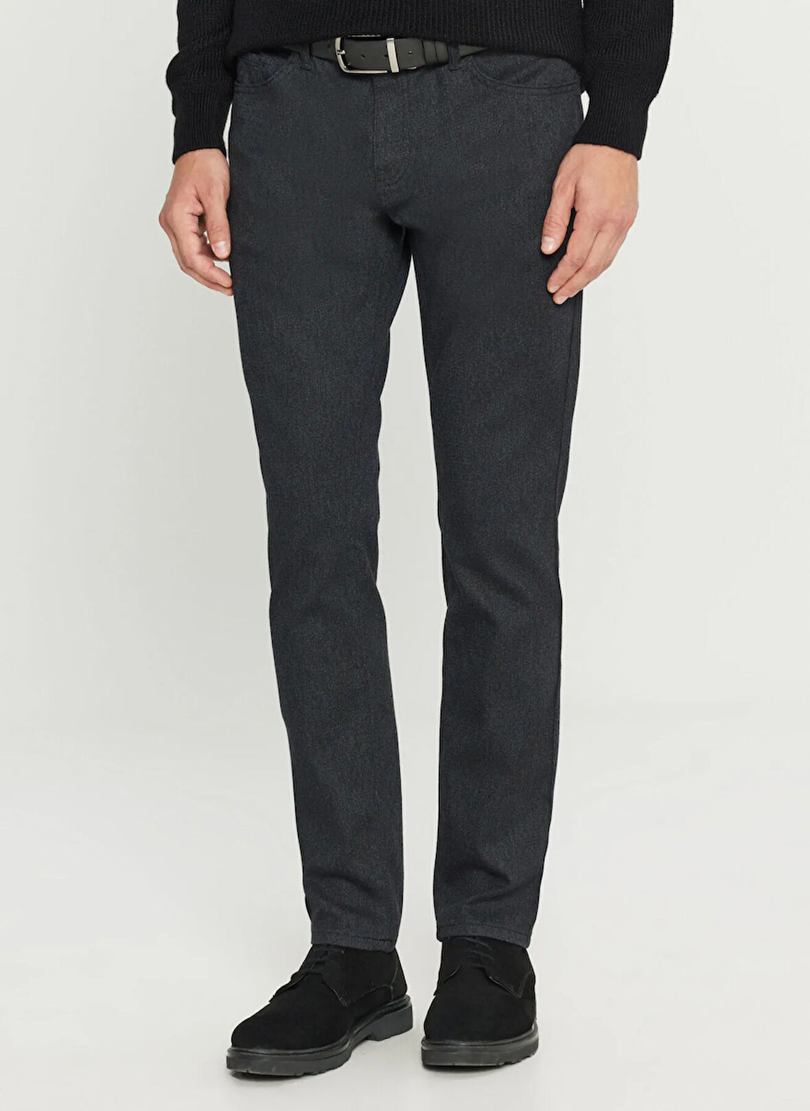 Altınyıldız Classics Normal Bel Normal Paça Slim Fit Siyah Erkek Pantolon ACE001261455_SYH
