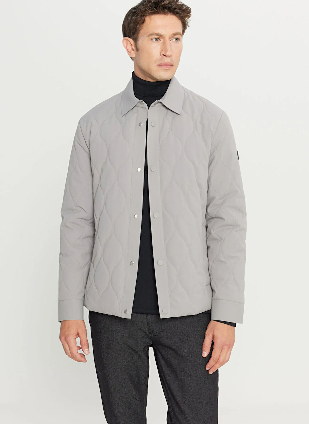 Altınyıldız Classics Gri Erkek Mont ACE008261110_GRI