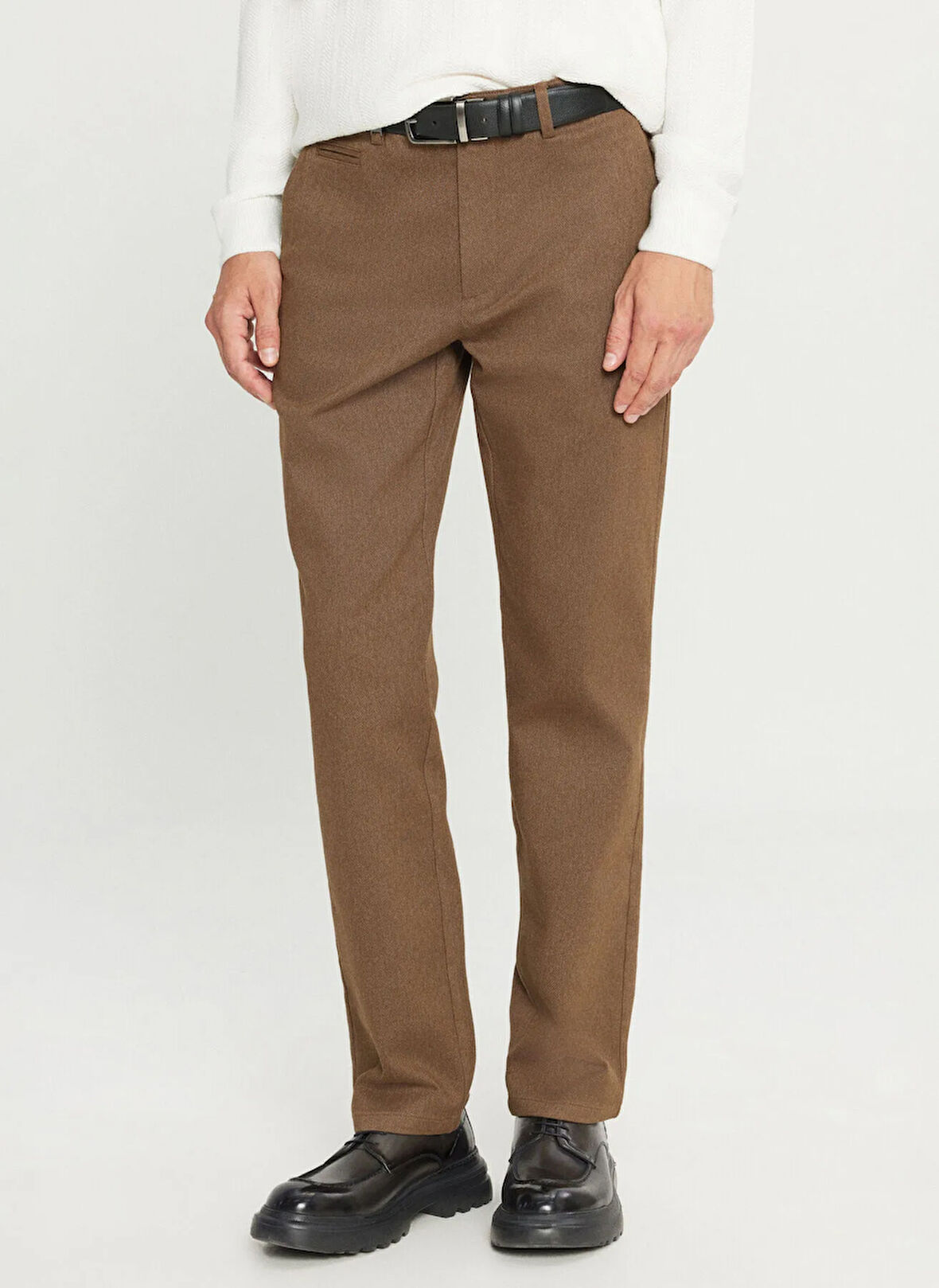Altınyıldız Classics Normal Bel Normal Paça Regular Fit Açık Kahve Erkek Pantolon ACE001261485_AKH