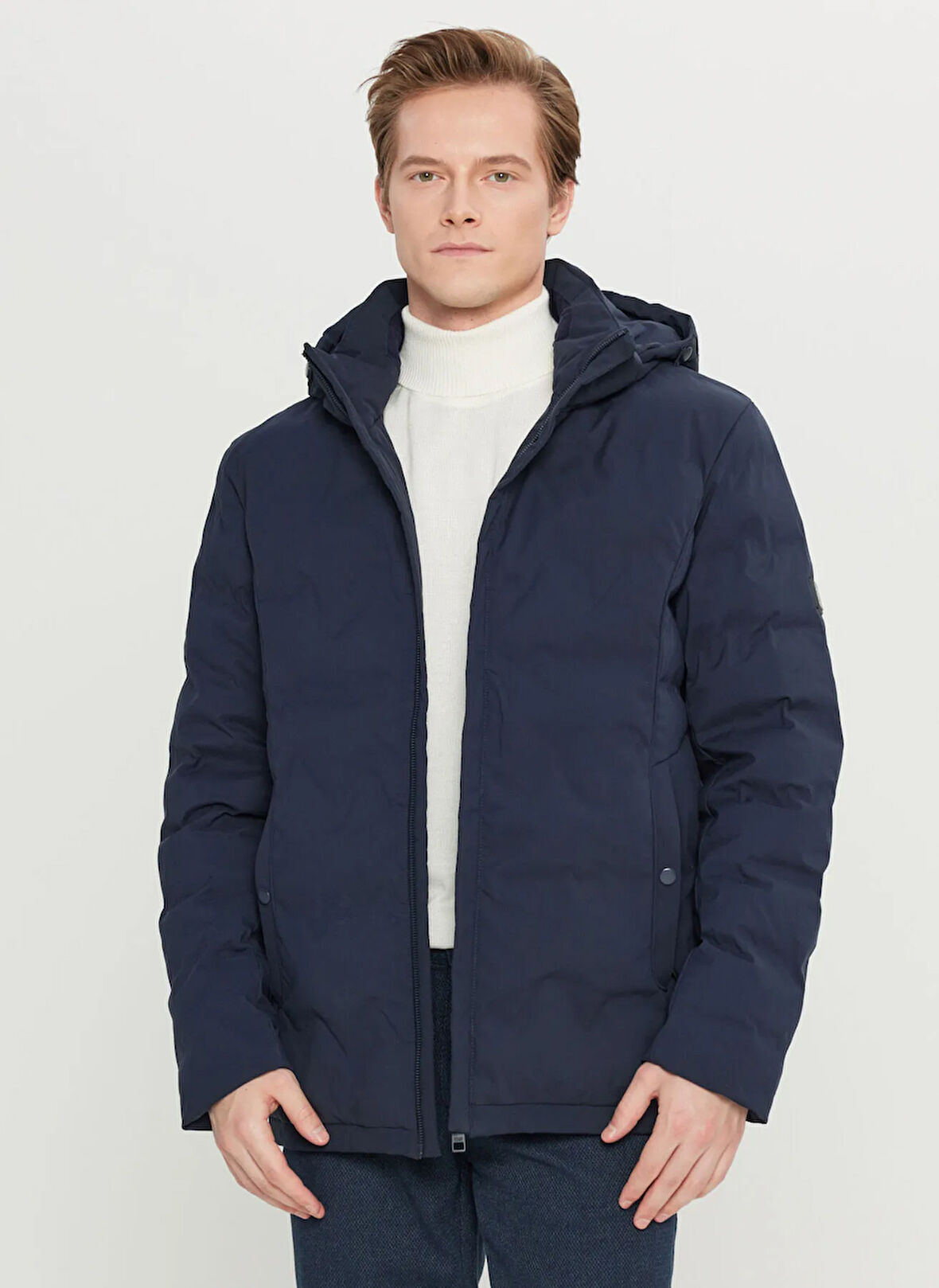 Altınyıldız Classics Lacivert Erkek Mont ACE008261077_LAC