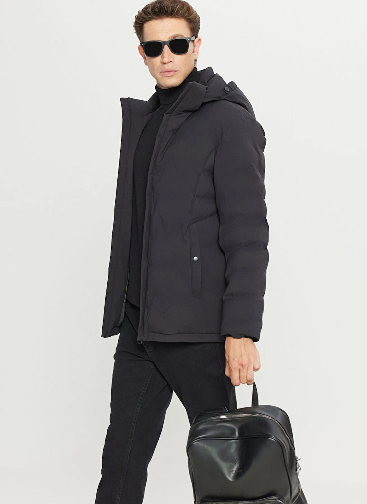 Altınyıldız Classics Siyah Erkek Mont ACE008261077_SYH