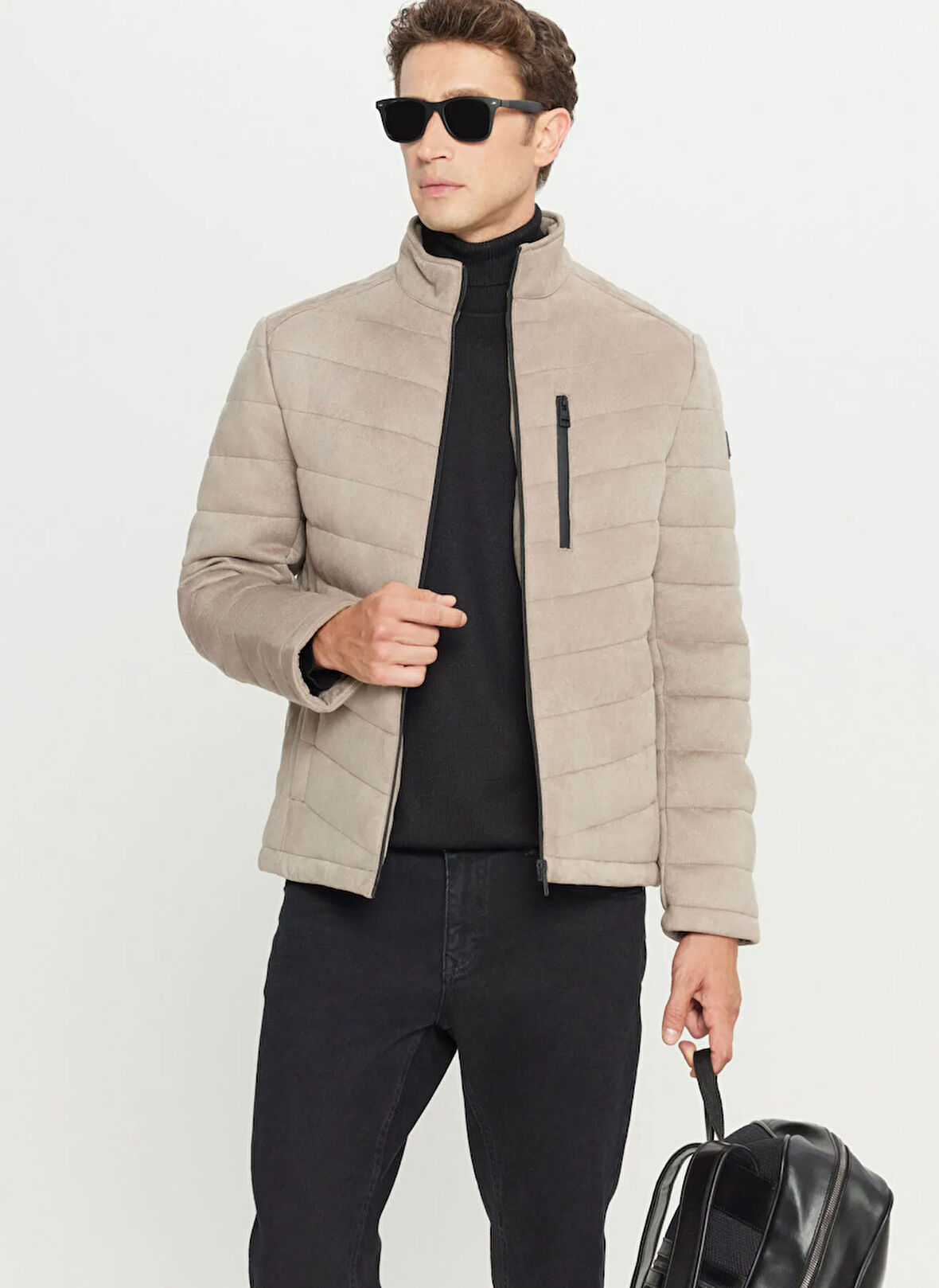 Altınyıldız Classics Bej Erkek Mont ACE008261130_BEJ