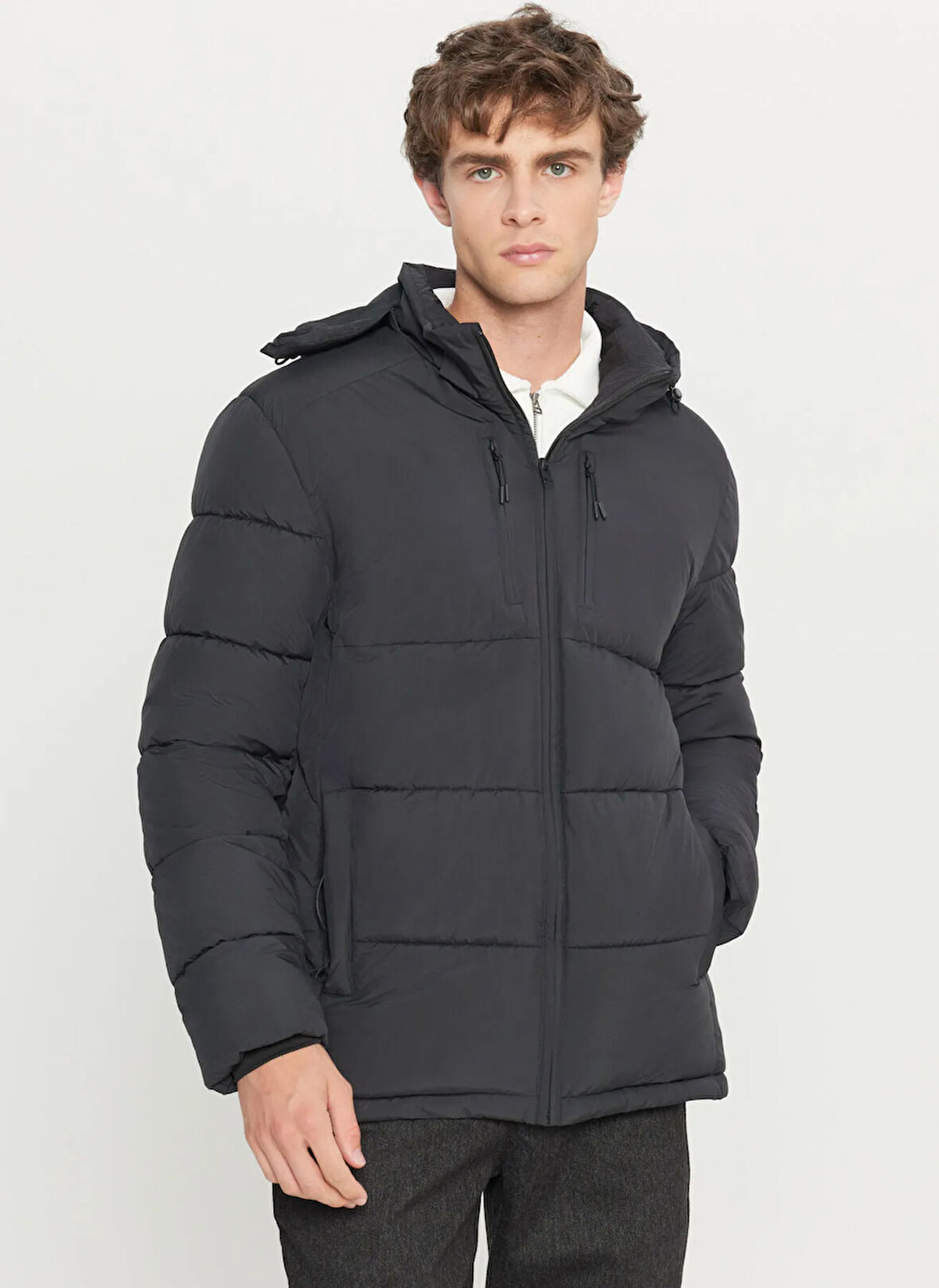 Altınyıldız Classics Siyah Erkek Mont ACE008261131_SYH