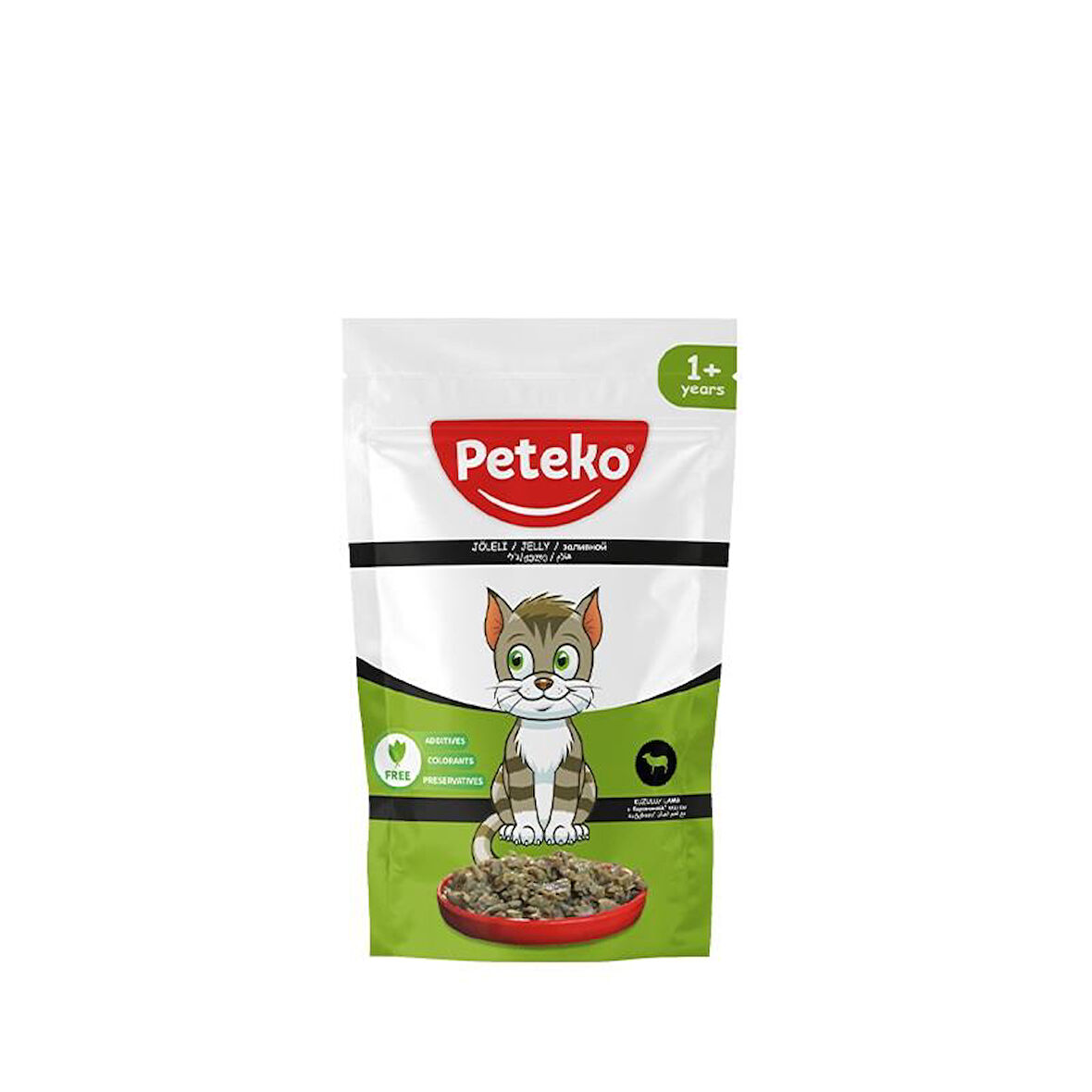 Peteko Pouch Jelly Kuzulu Kedi Konserve 85 Gr