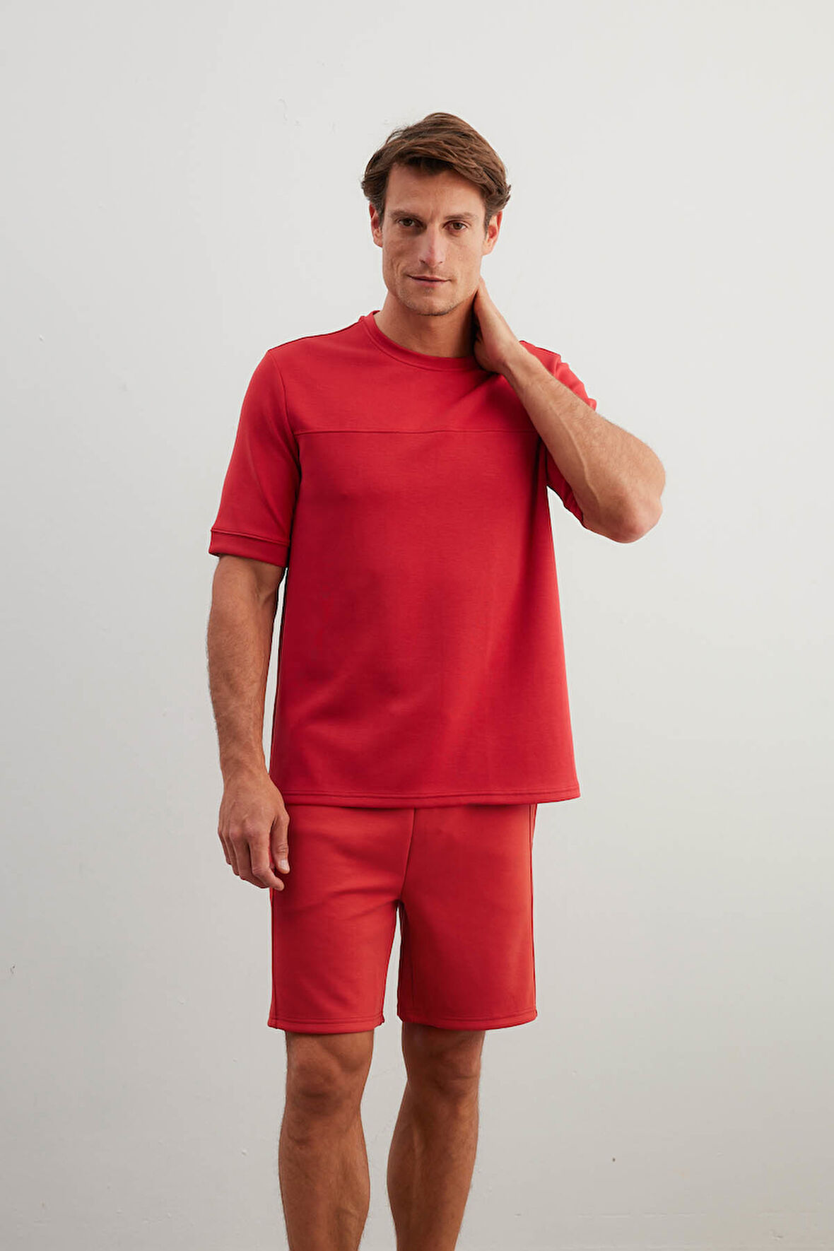 Erkek Soft Touch Kısa Kollu T-shirt