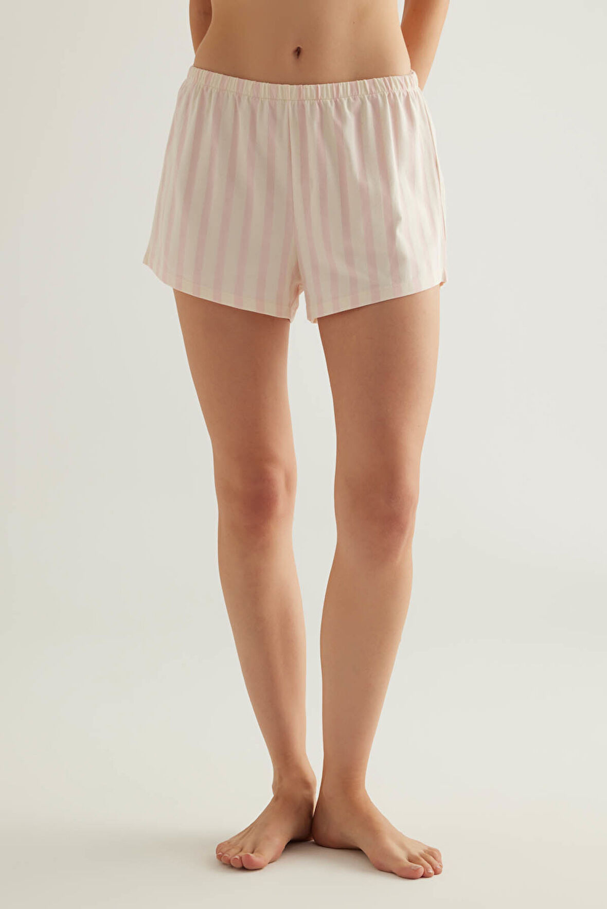 Kadın Pamuklu Şort Pijama Altı