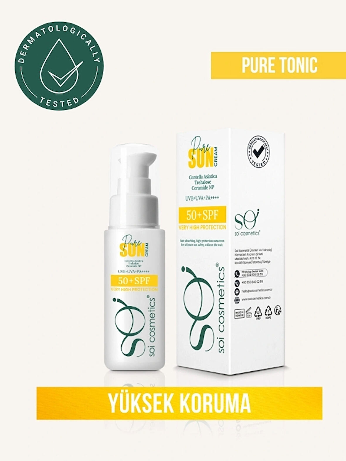  Aydınlatıcı Nemlendirici Güneş Kremi