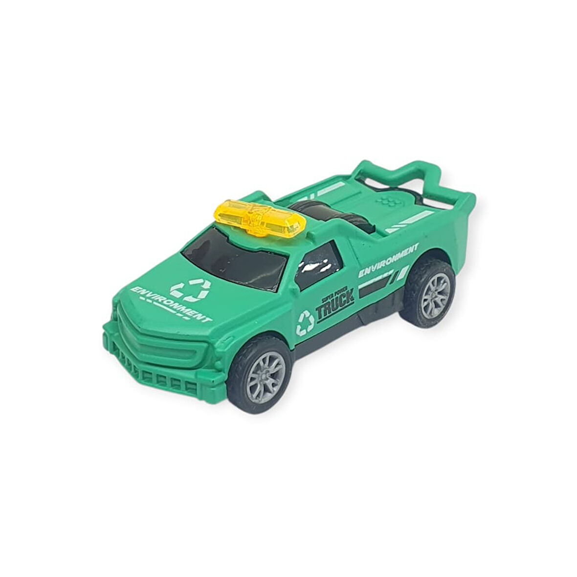 Çek Bırak Metal Küçük Arabalar 8 cm - SH40031 - Yeşil