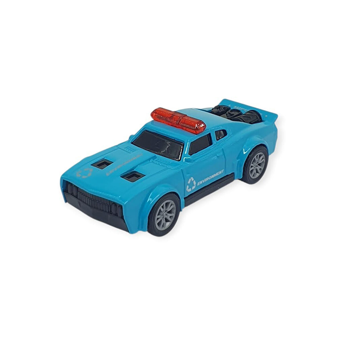Çek Bırak Metal Küçük Arabalar 8 cm - SH40031 - Açık Mavi