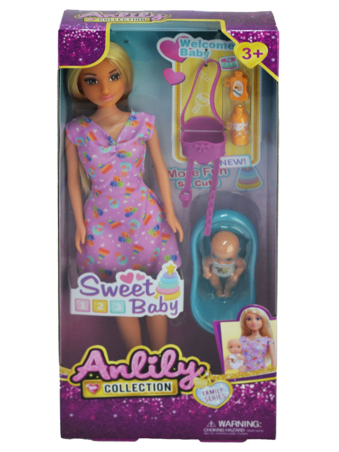 Anlily ve Bebeği Pembe