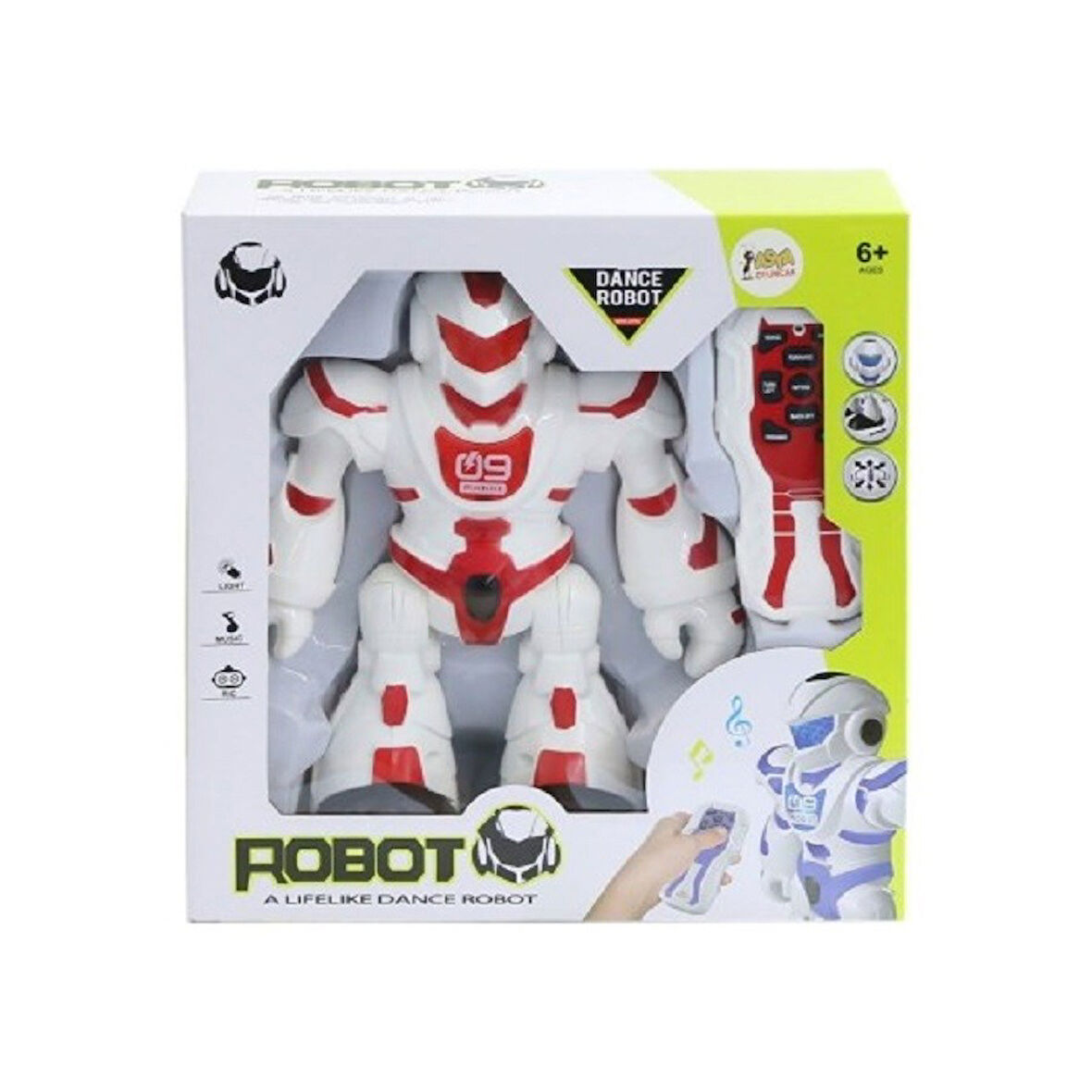 Uzaktan Kumandalı 9 Fonksiyonlu Danscı Robot 4773