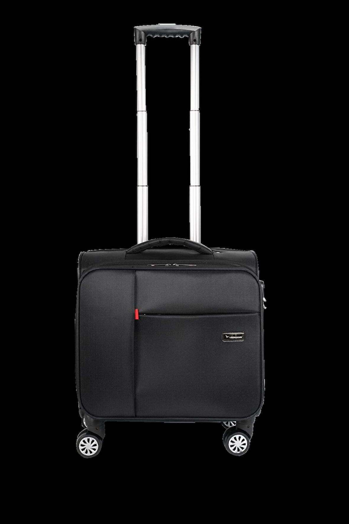 Vegmann Carry-on Hostes Pilot Kabin Boy 15-17 inc Uyumlu Laptop Bölmeli Kumaş Valiz