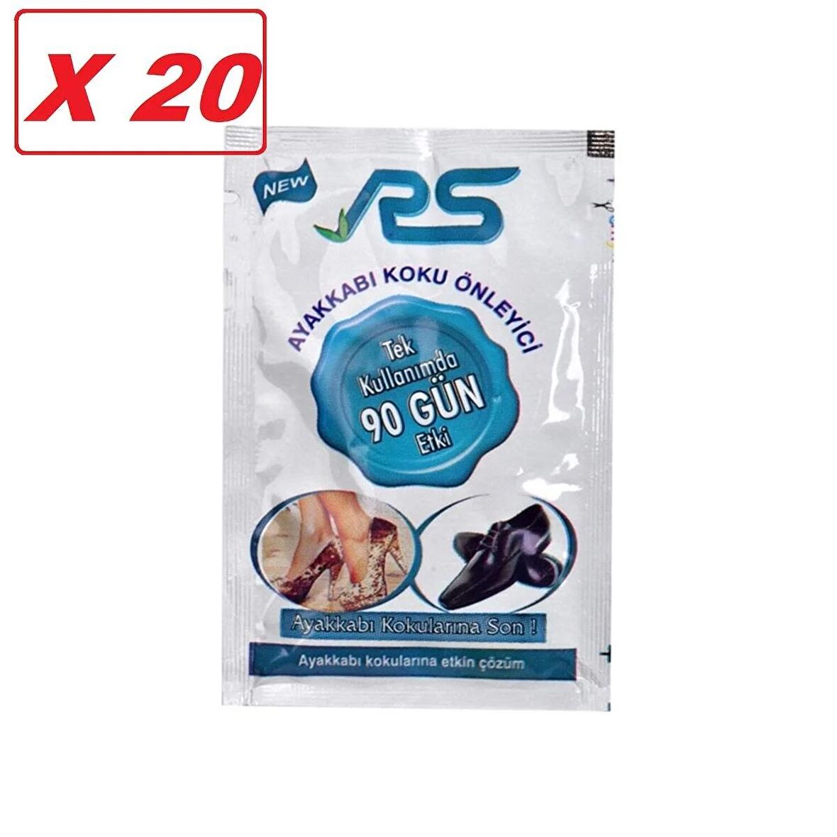 RS Ayak Kokusu Önleyici Toz 10 gr 20 ADET X 10GR