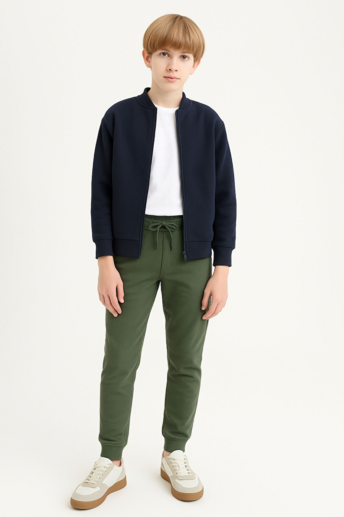 Erkek Çocuk Basic Jogger Paça Okul Eşofman Altı AK-2350