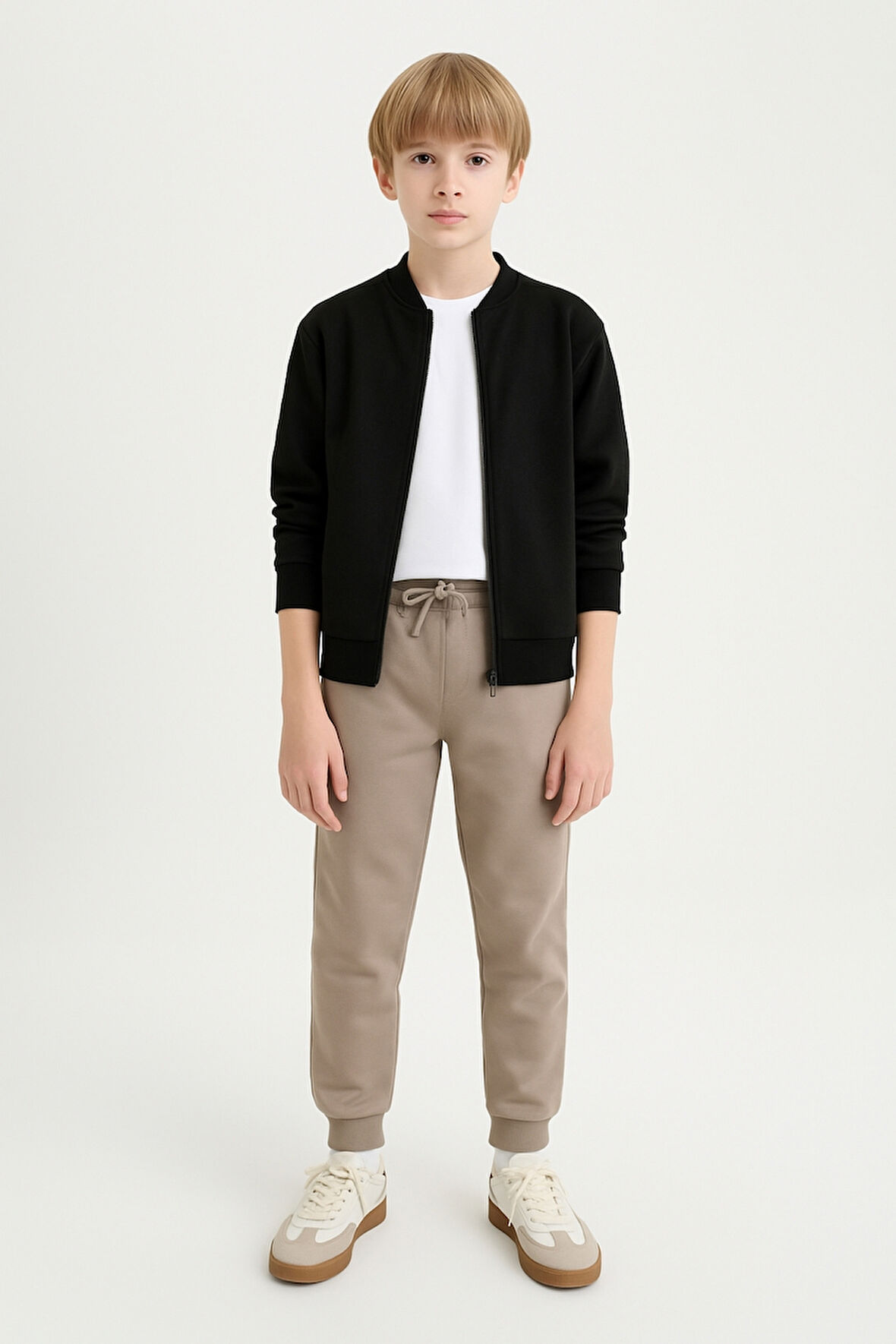 Erkek Çocuk Basic Jogger Paça Okul Eşofman Altı AK-2350