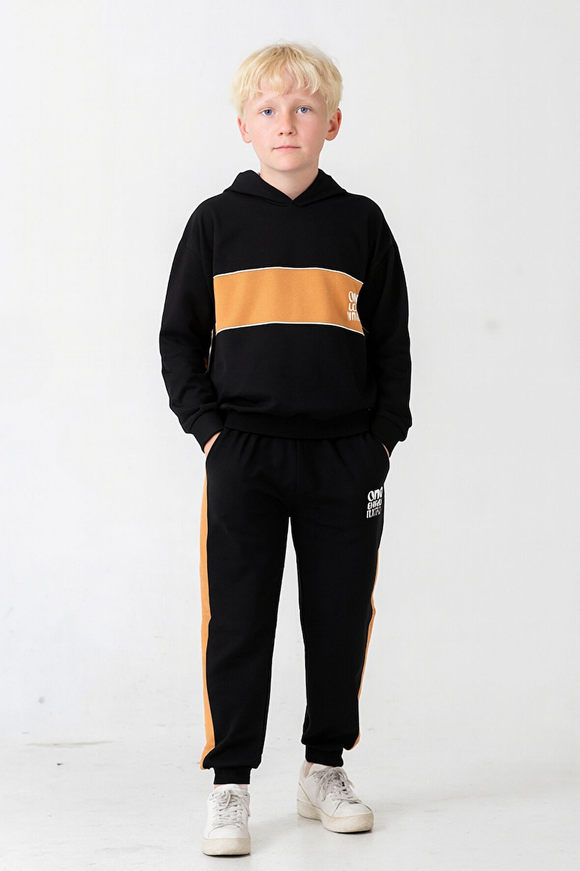 Erkek Çocuk Soul Fater Baskılı Alt Üst Eşofman Takımı Ak7882