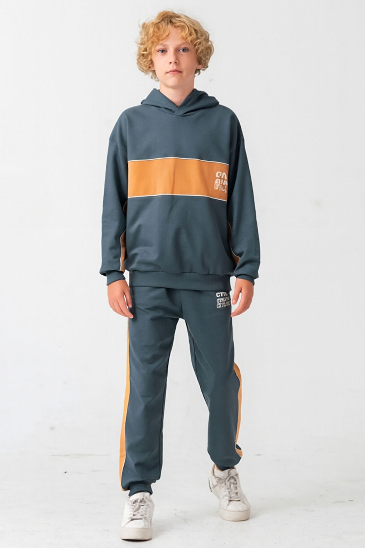 Erkek Çocuk Soul Fater Baskılı Alt Üst Eşofman Takımı Ak7882