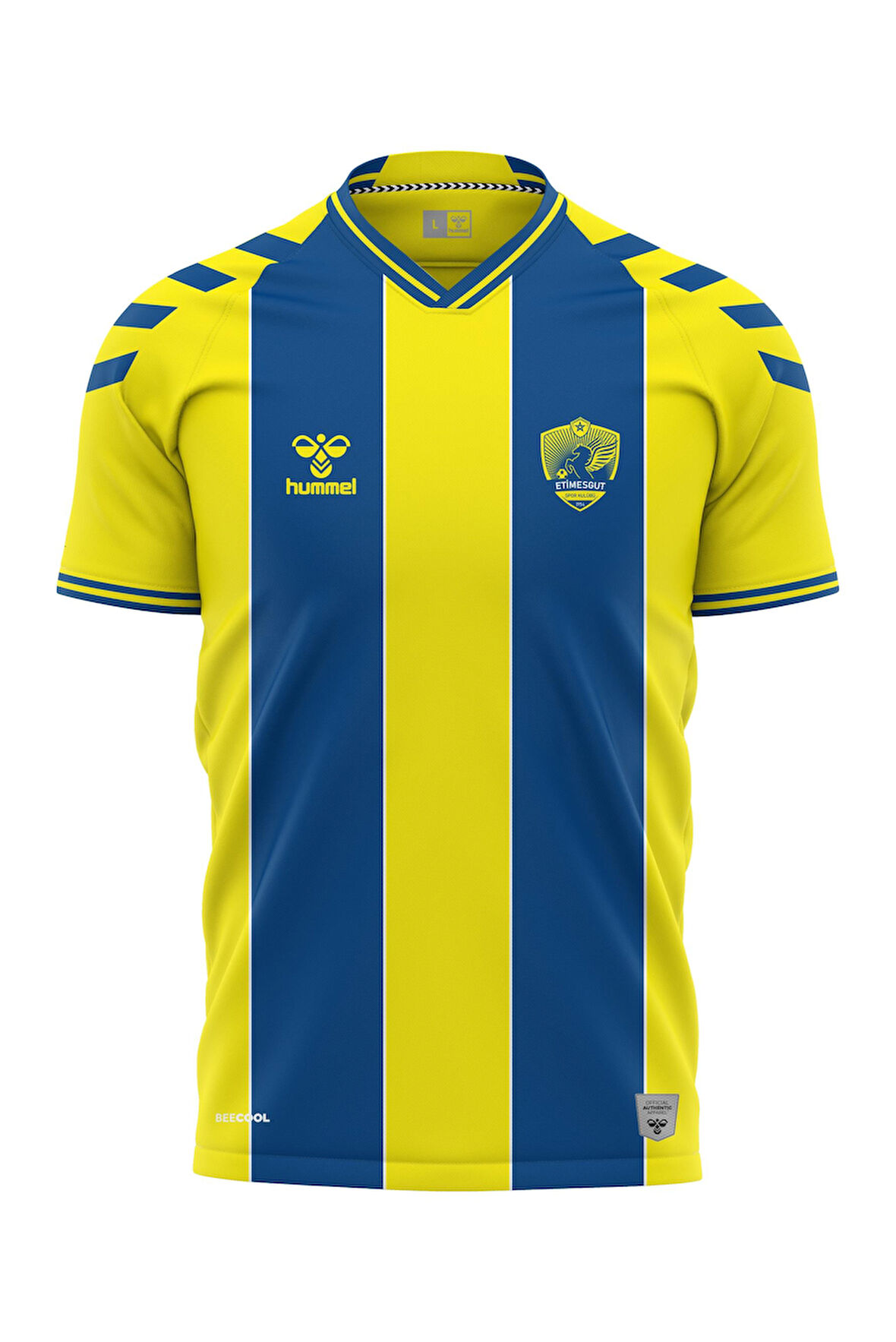 Hummel Etimesgut Spor Kulübü Çizgili Forma 25/26 Tek Üst