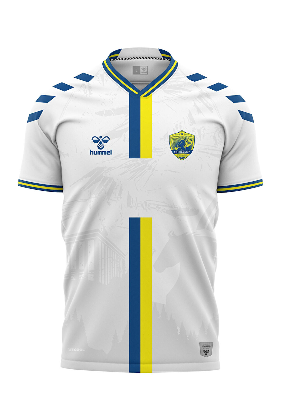 Hummel Etimesgut Spor Kulübü Beyaz Forma 25/26 Tek Üst