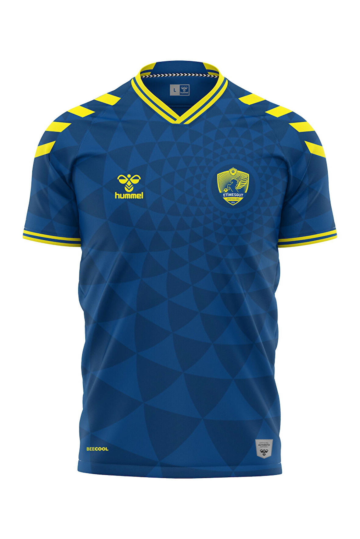 Hummel Etimesgut Spor Kulübü Mavi Forma 25/26 Tek Üst