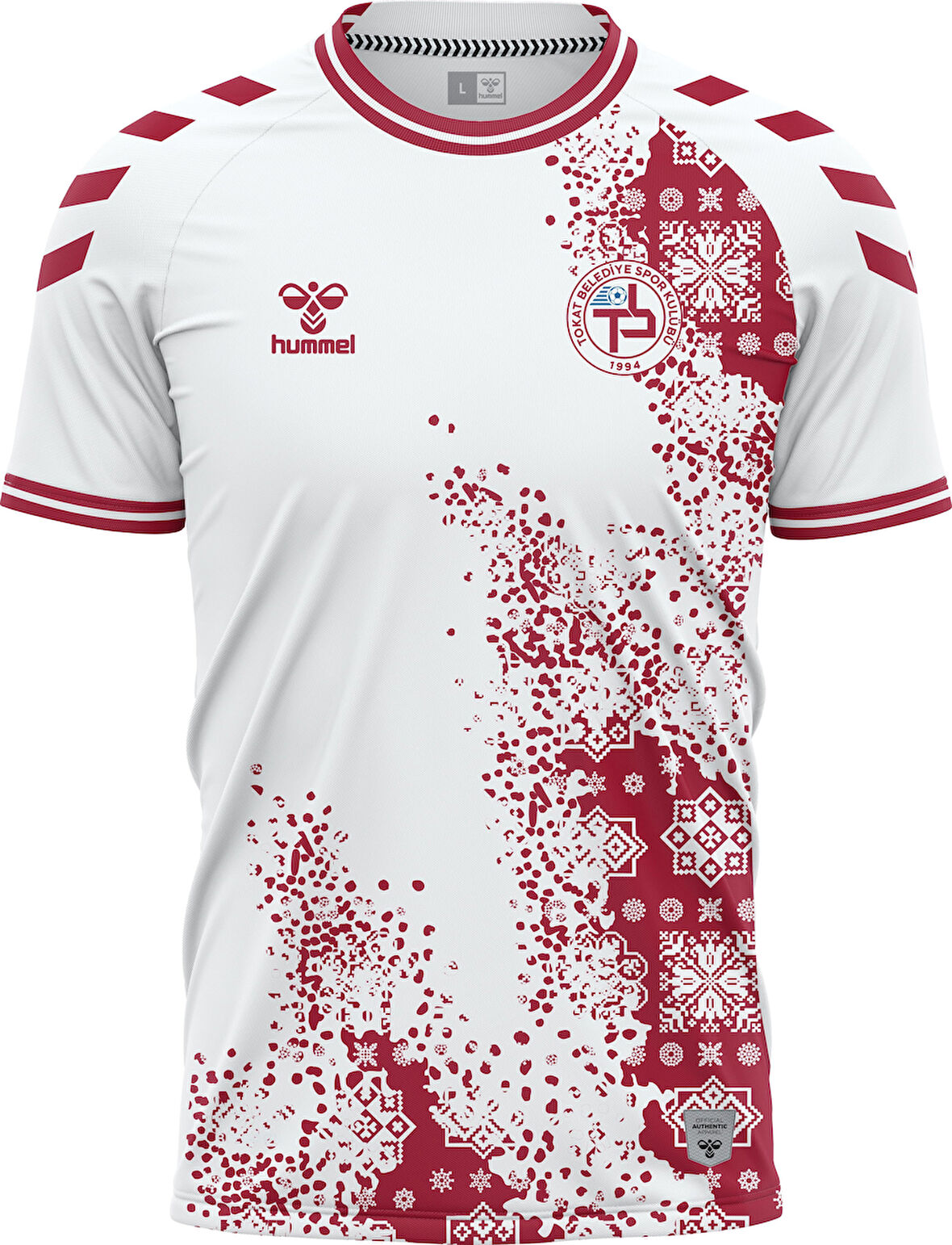 Hummel Tokat Belediye SK Beyaz Forma 25/26 Tek Üst