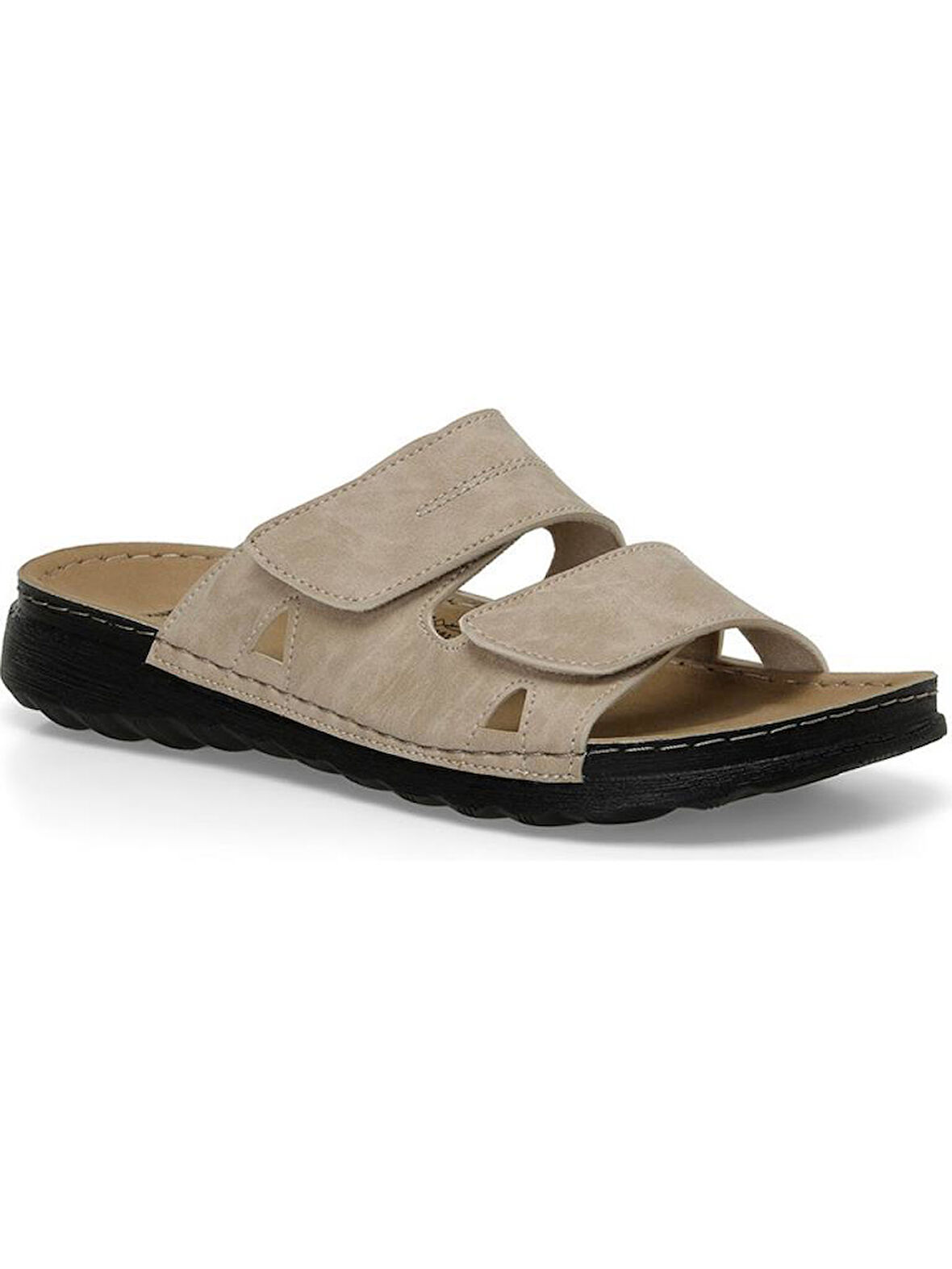 KİNETİX RASMUS 4FX BEJ GÜNLÜK COMFORT ÇIRTLI ANATOMİK TERLİK