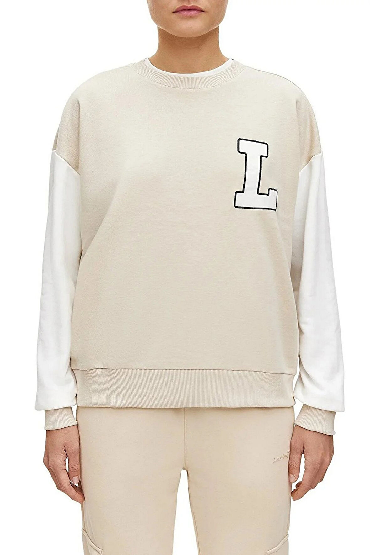 WL GLORY 16SS121 4FX Bej Kadın Sweatshirt 101610653