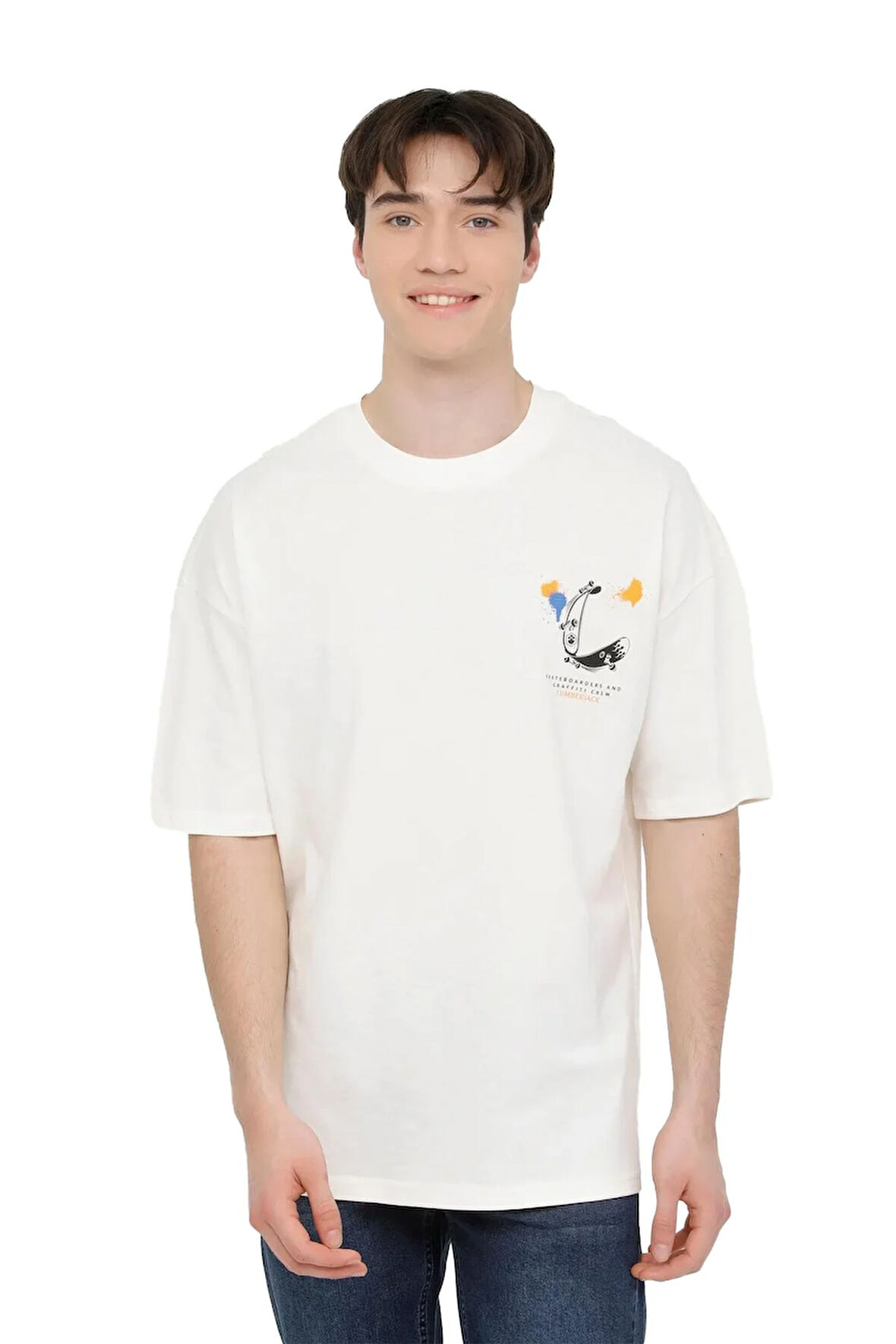 Lumberjack Erkek Tişört 4M Ml Denki 11Sk1010 4Fx 101569332