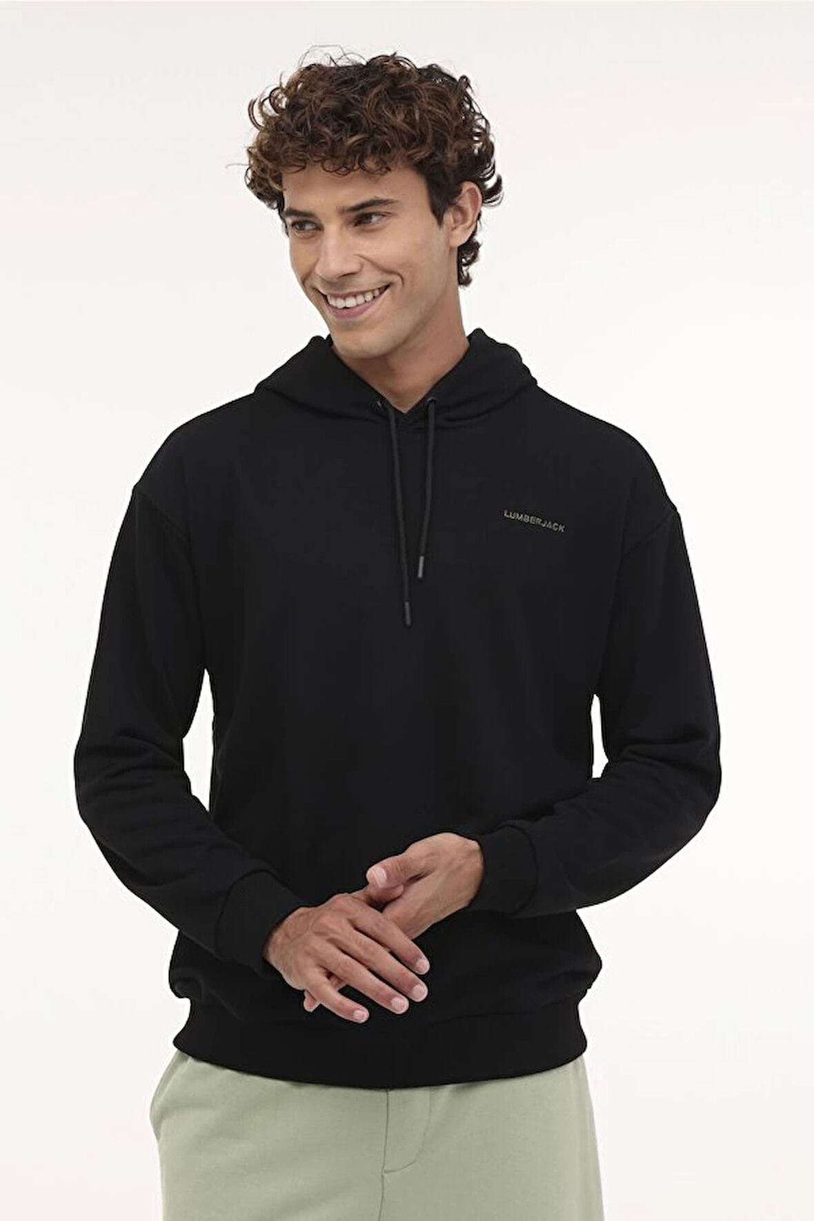 101701131 ML UTHAR 17UT1005 4PR Siyah Erkek Sweatshirt