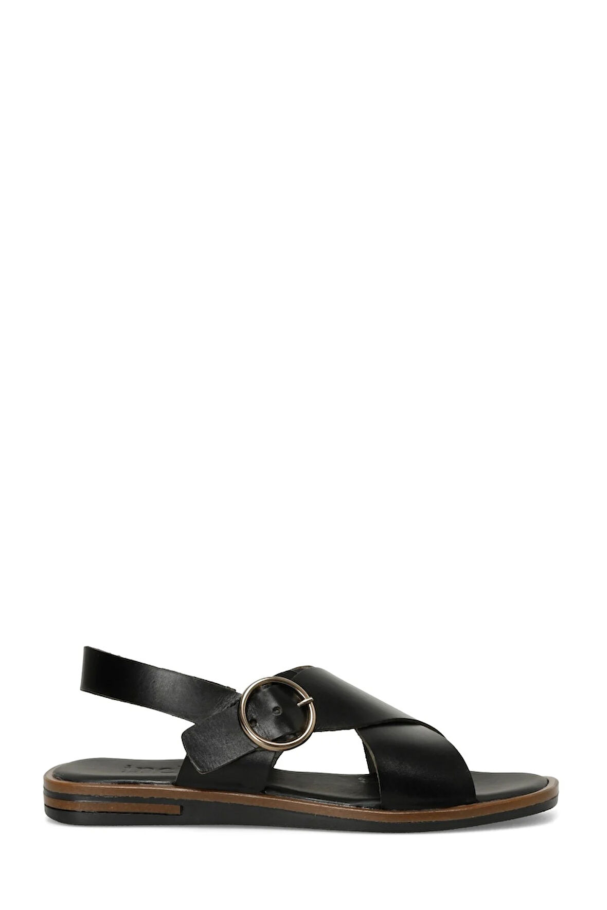 INCI LOUBI 4FX Siyah Kadın Düz Sandalet