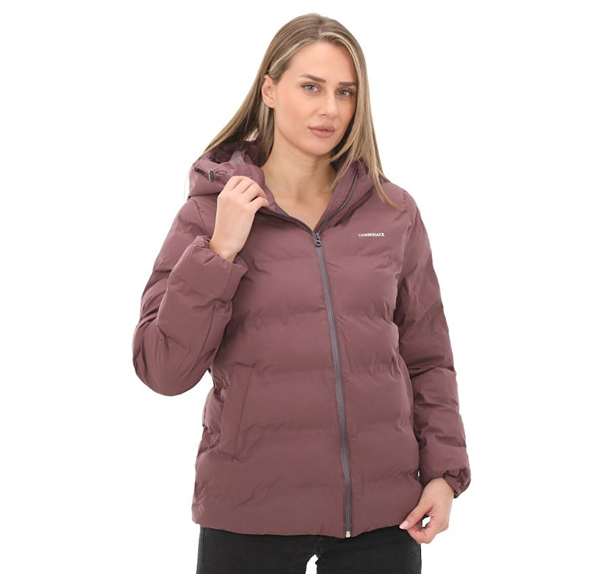 Lumberjack 3W Wl Jenny 2CT2002 3Pr Kadın Mont Mor 101782390