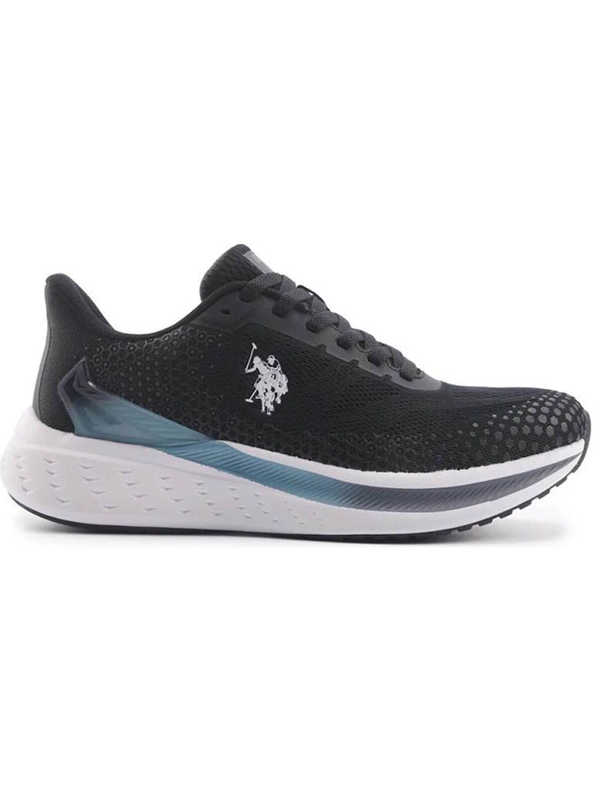 U.S.POLO ASSN BLAKE 4PR SİYAH YEŞİL COMFORT CASUAL ANATOMİK SPOR AYAKKABI
