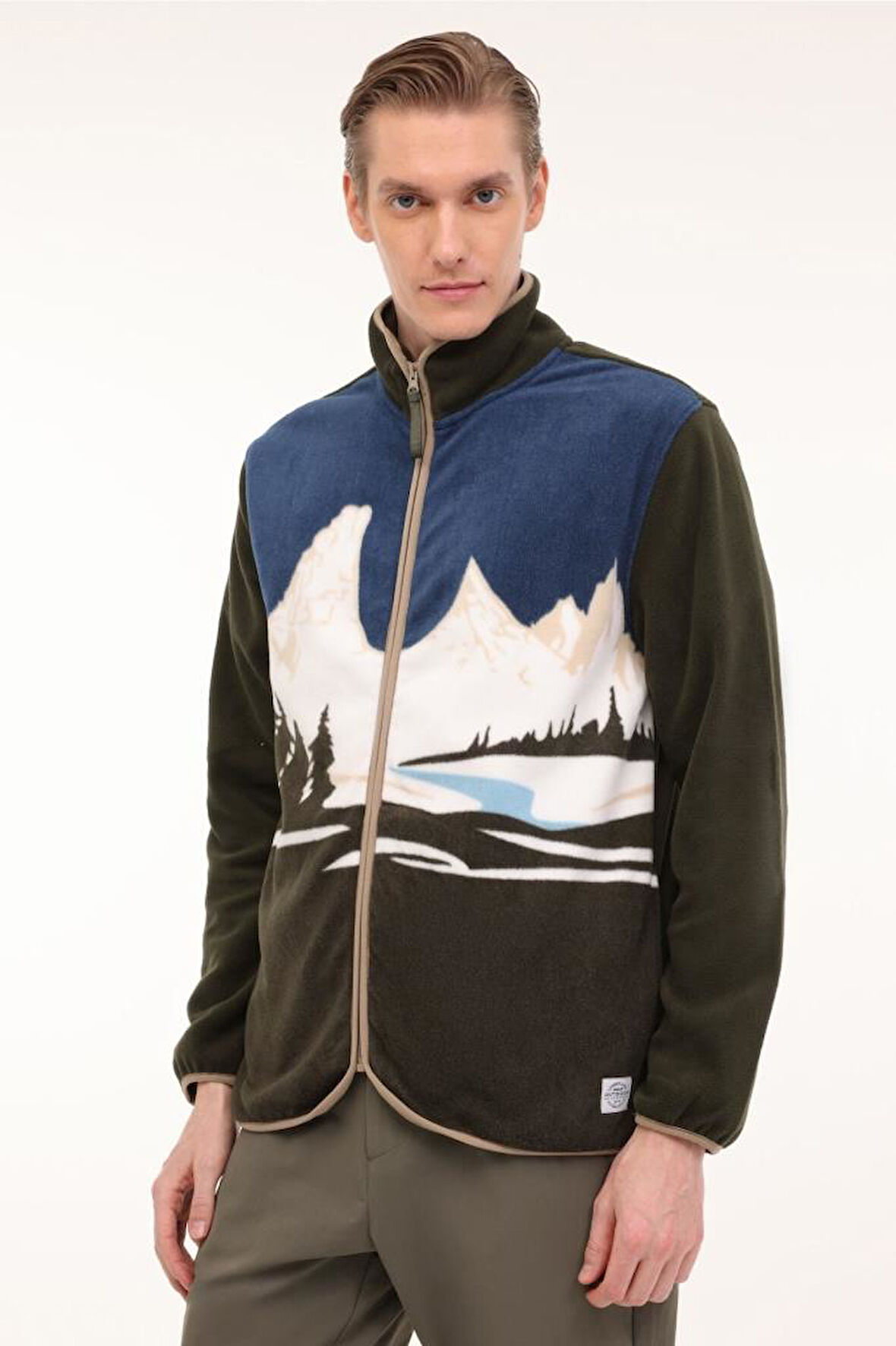 Lumberjack ML CLAY 7AFW45 4PR 101892896 Erkek Polar Haki S-XXL 