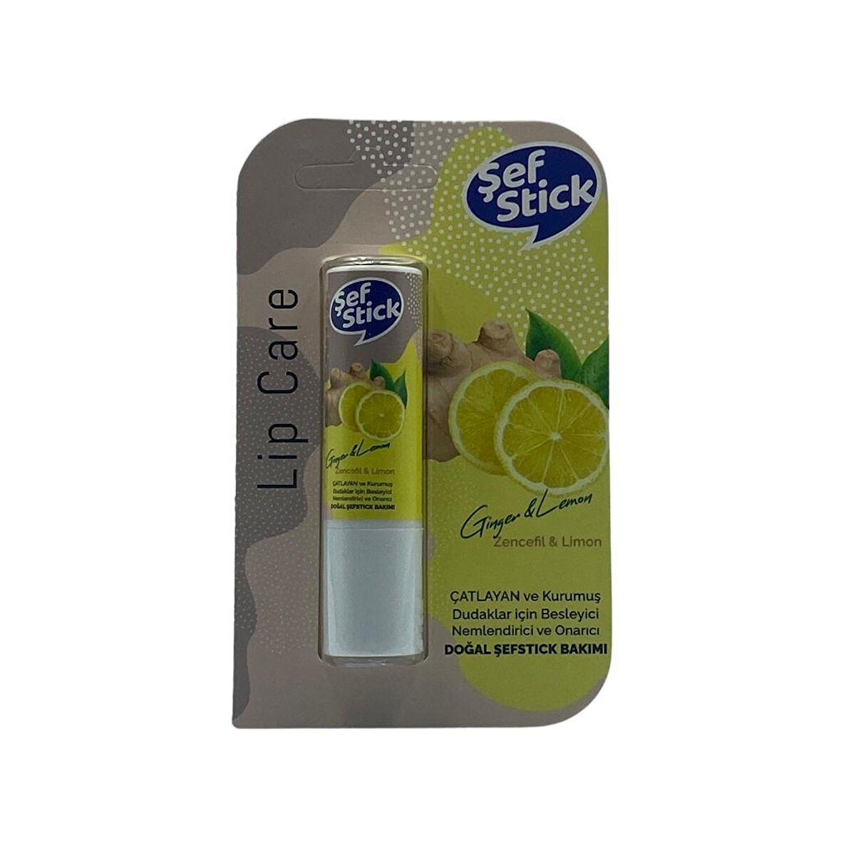 Şef Stick Zeyncefil & Limon Dudak Koruyucu 5,5 ml