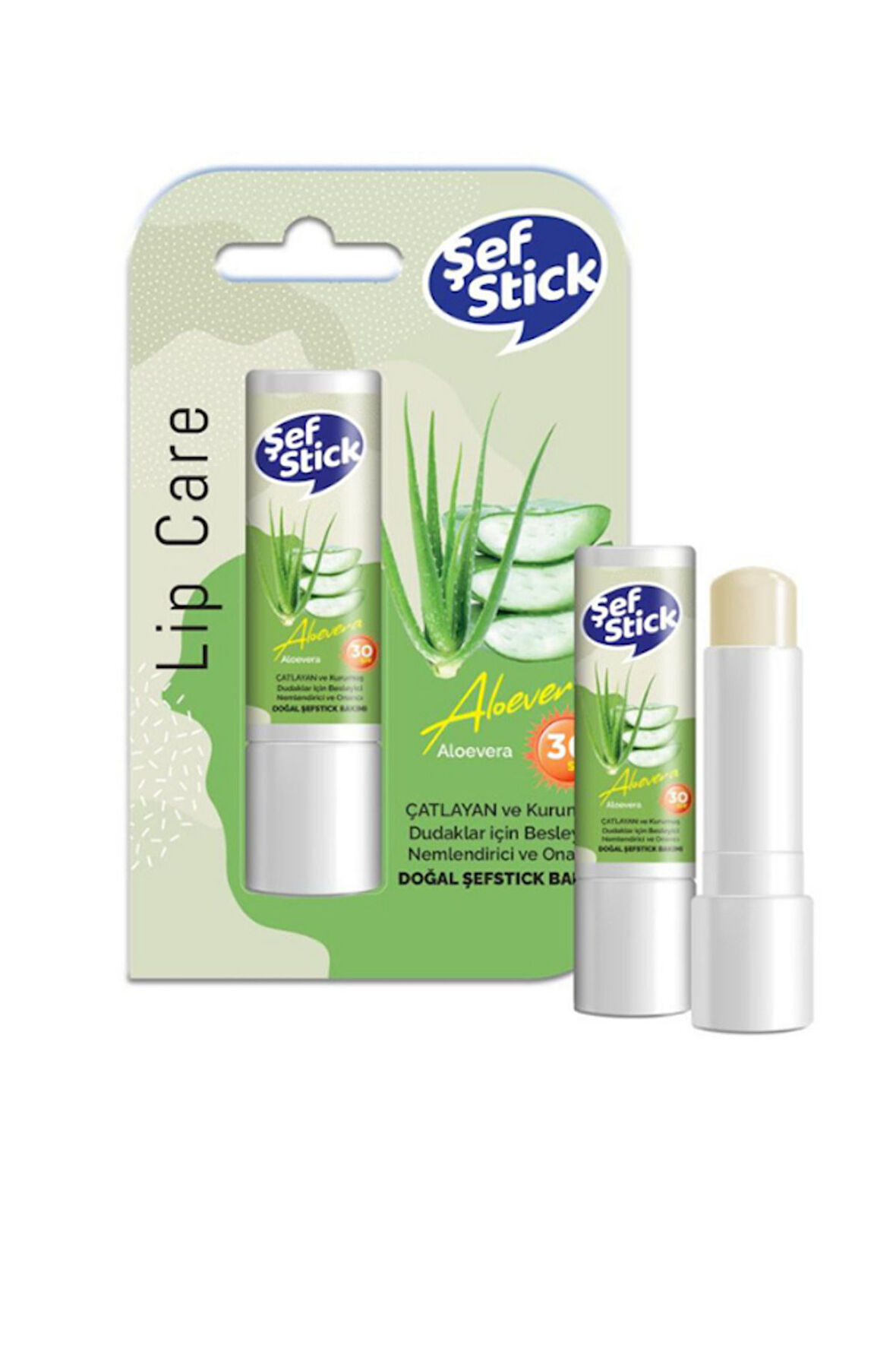 Şef Stick Aloavera Spf 30 Dudak Koruyucu 5,5 ml