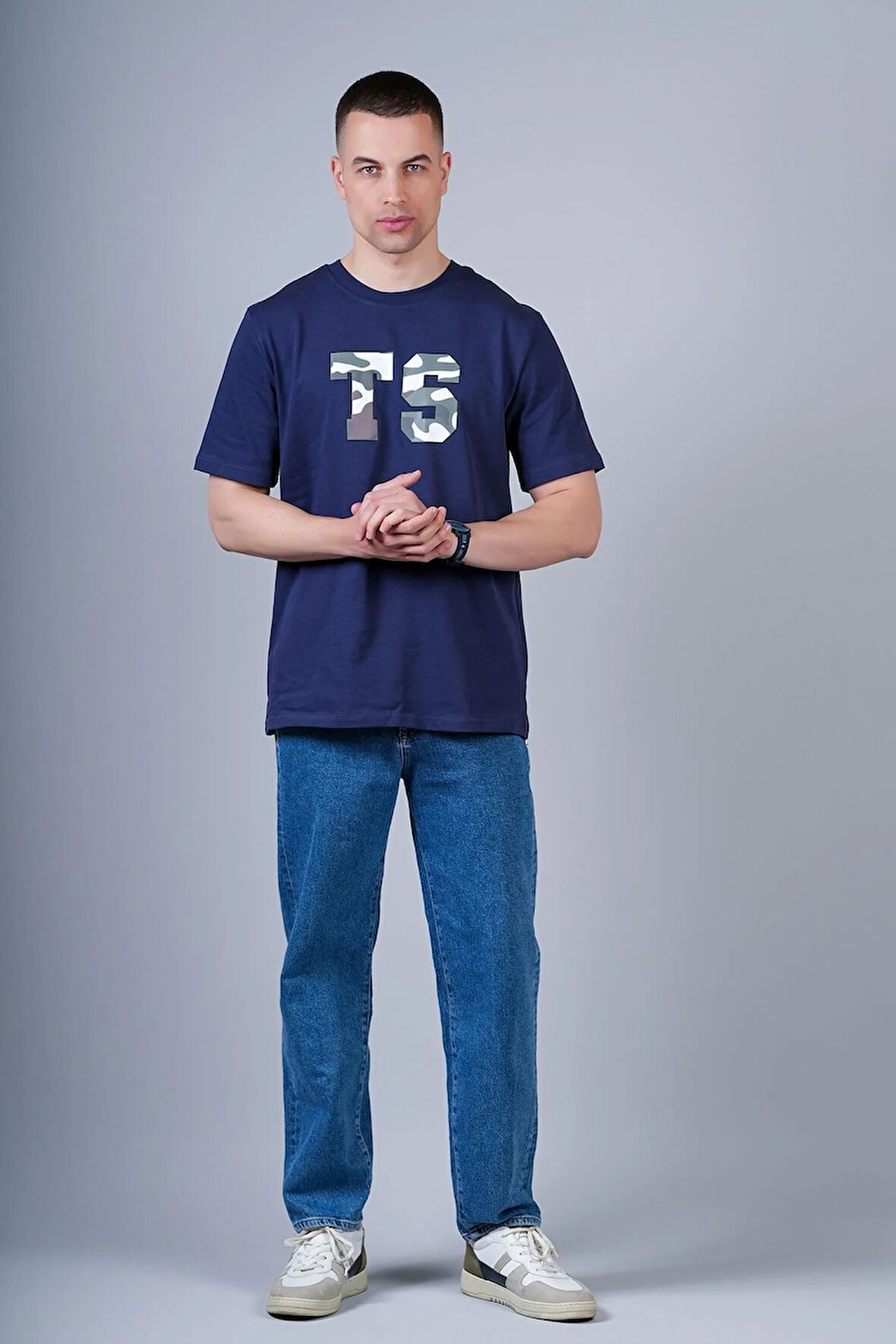 TSHIRT TS LOGO KAMUFLAJ DESEN