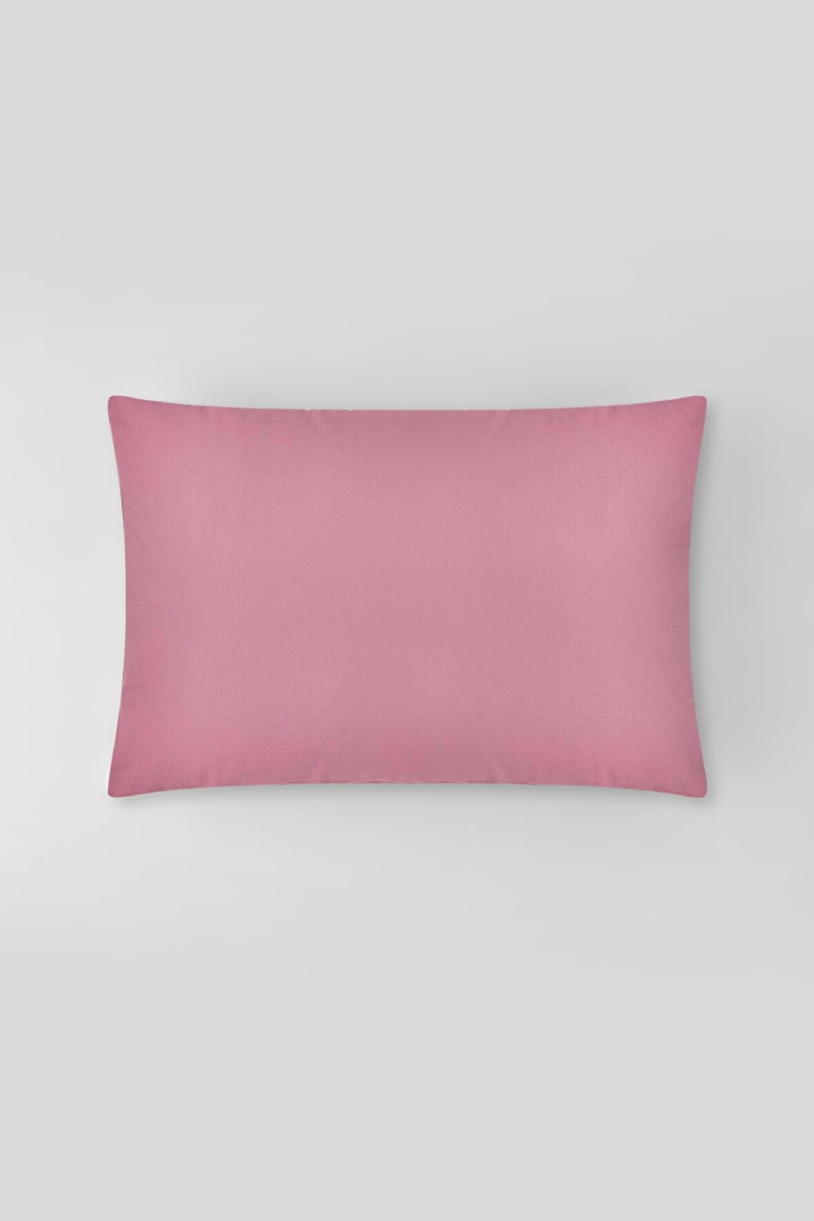 Plain 2'li Pamuklu Yastık Kılıfı 50X70 Cm - Pembe